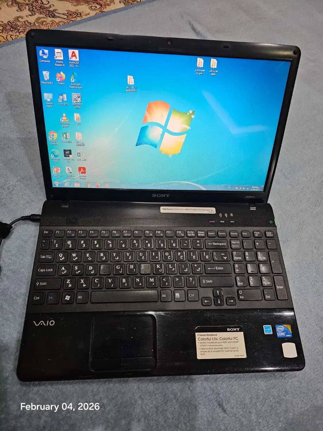 فروش لب تاپ سونی|رایانه همراه|مشهد, رضاشهر|دیوار