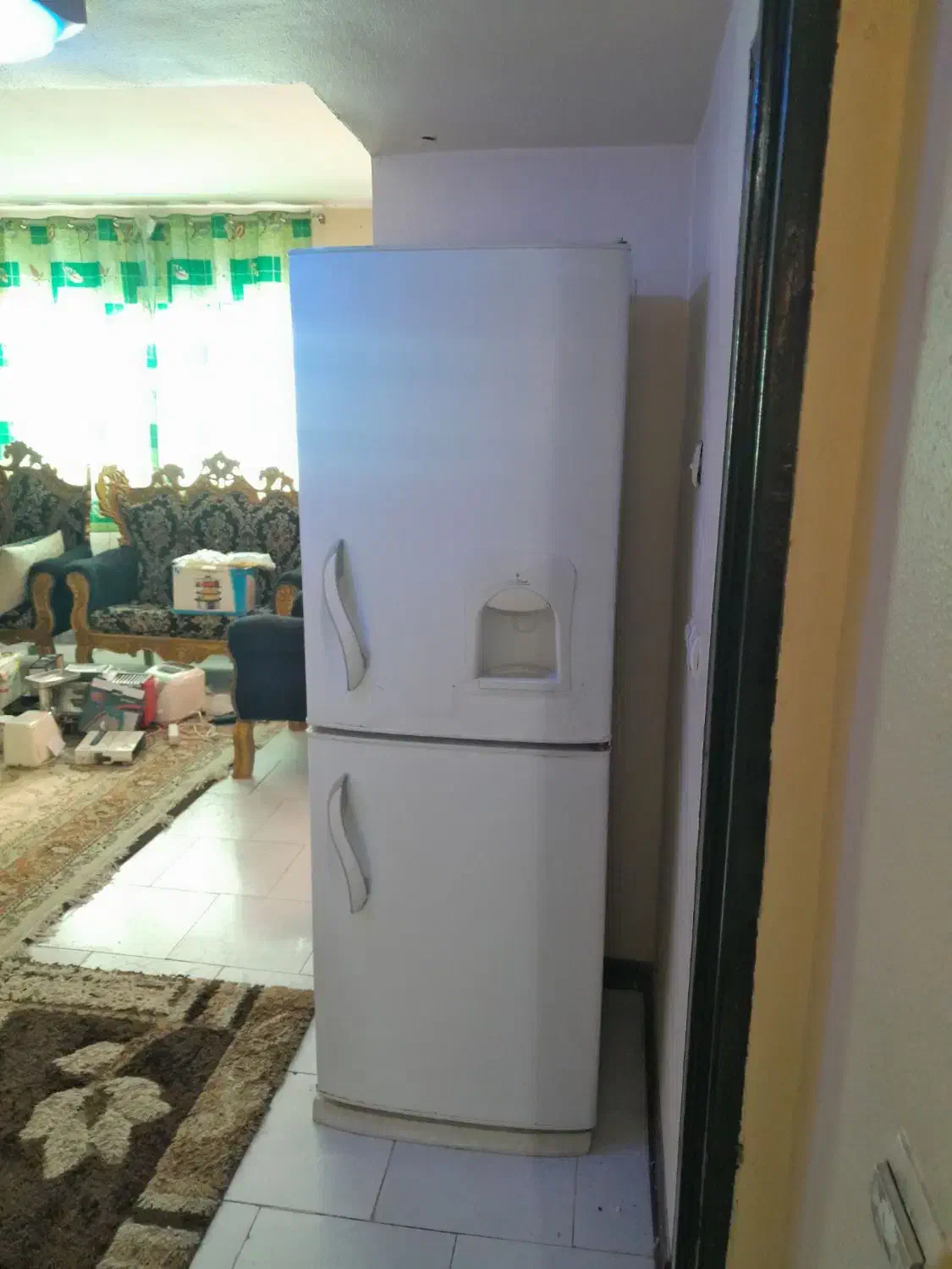 یخچال ۲ درب موتور آلمانی و فروش تمام لوازم منزل|یخچال و فریزر|هشتگرد, شهرک بوستان|دیوار