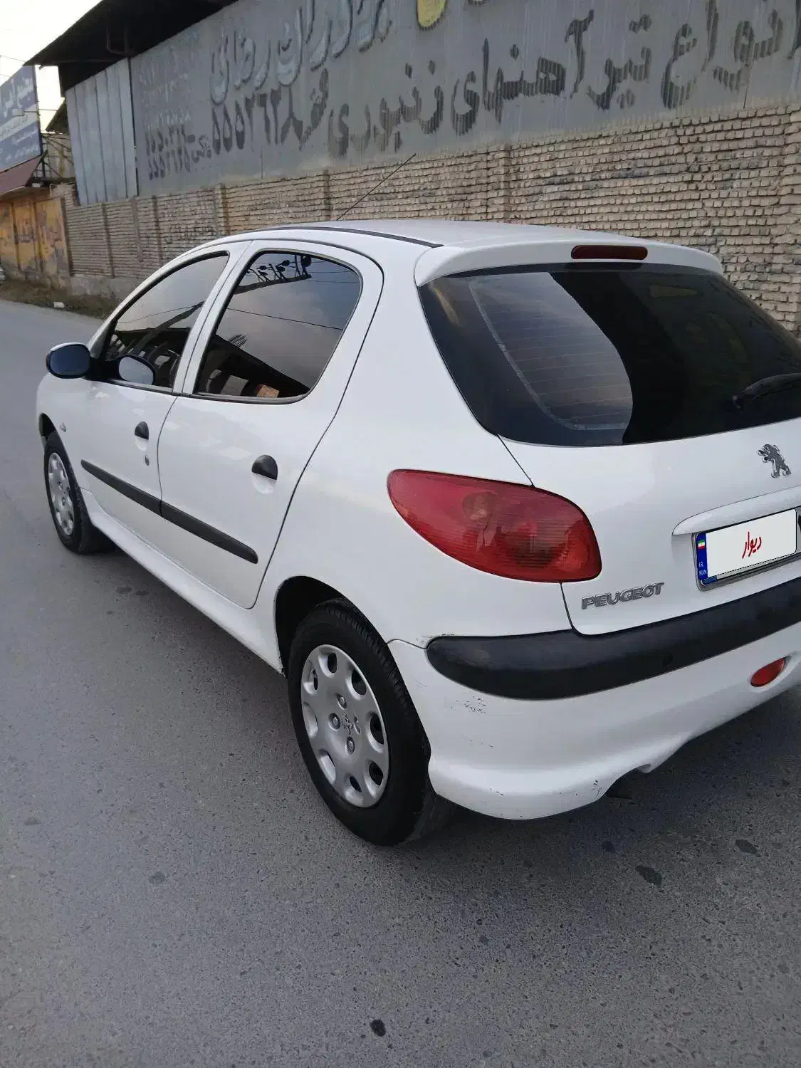 پژو۲۰۶تیپ۲ مدل ۹۶|خودرو سواری و وانت|گنبد کاووس, |دیوار