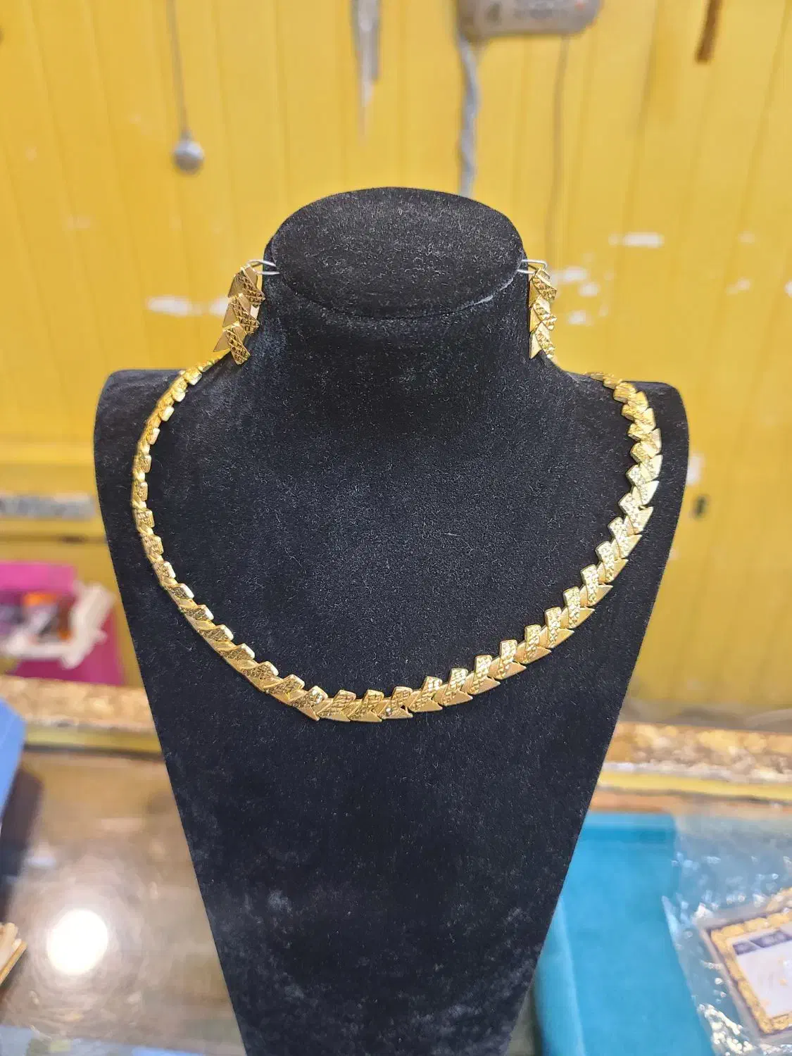 نیم ست طلا|جواهرات|تنکابن, |دیوار