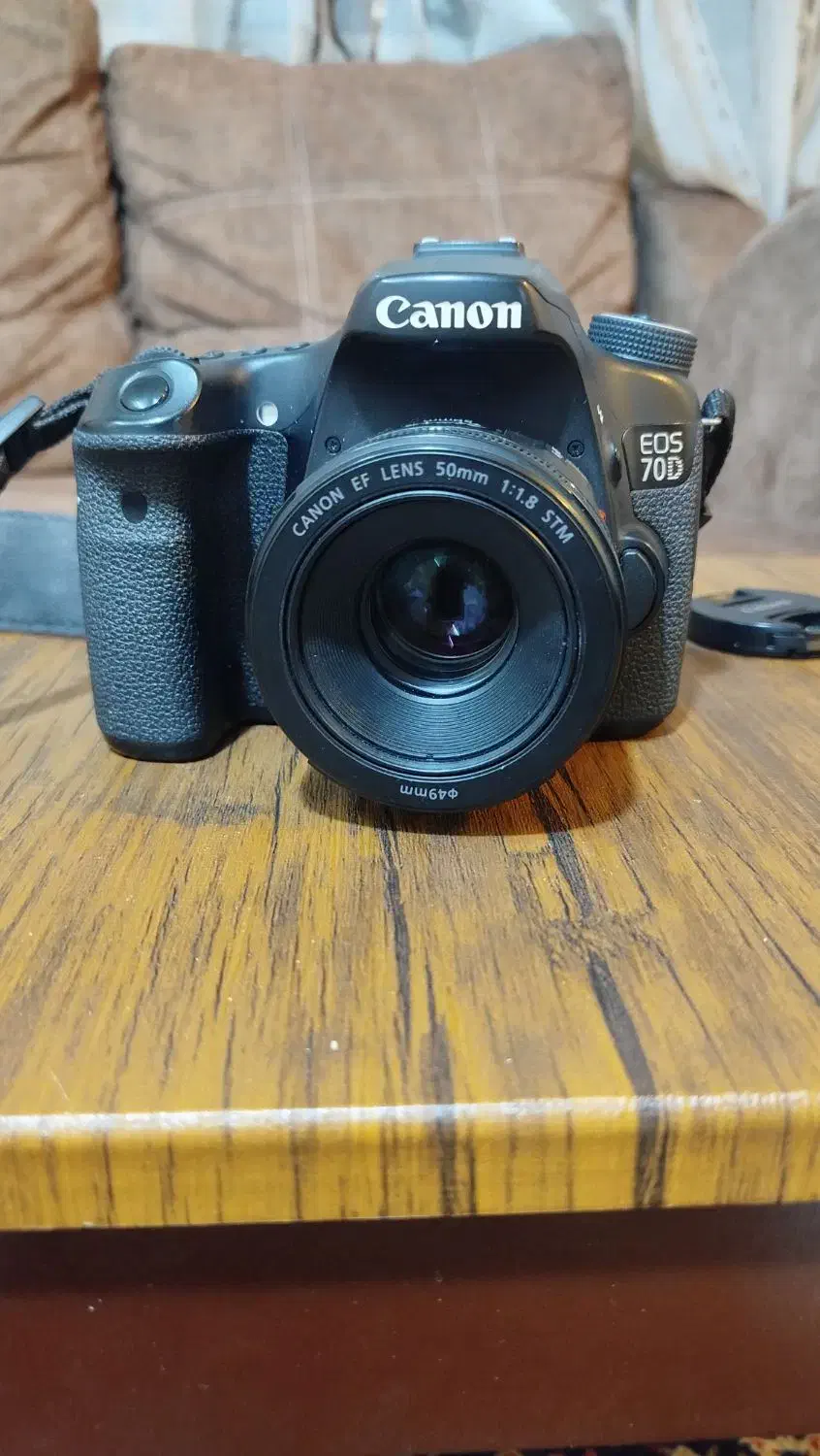 دوربین70d کنون|دوربین عکاسی و فیلمبرداری|قم, دورشهر|دیوار