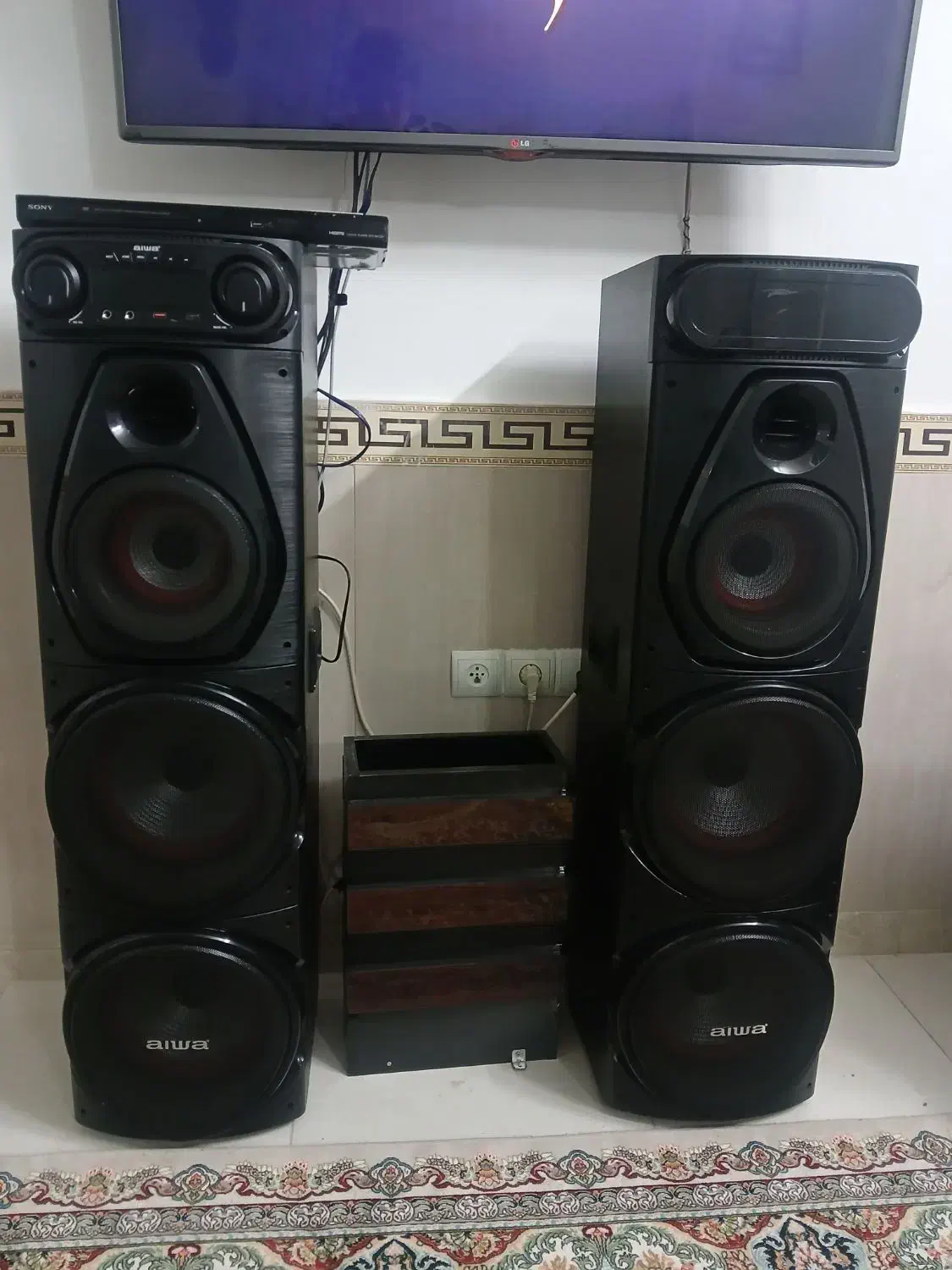 اسپیکر ایوا اصل ژاپن|سیستم صوتی خانگی|قزوین, |دیوار