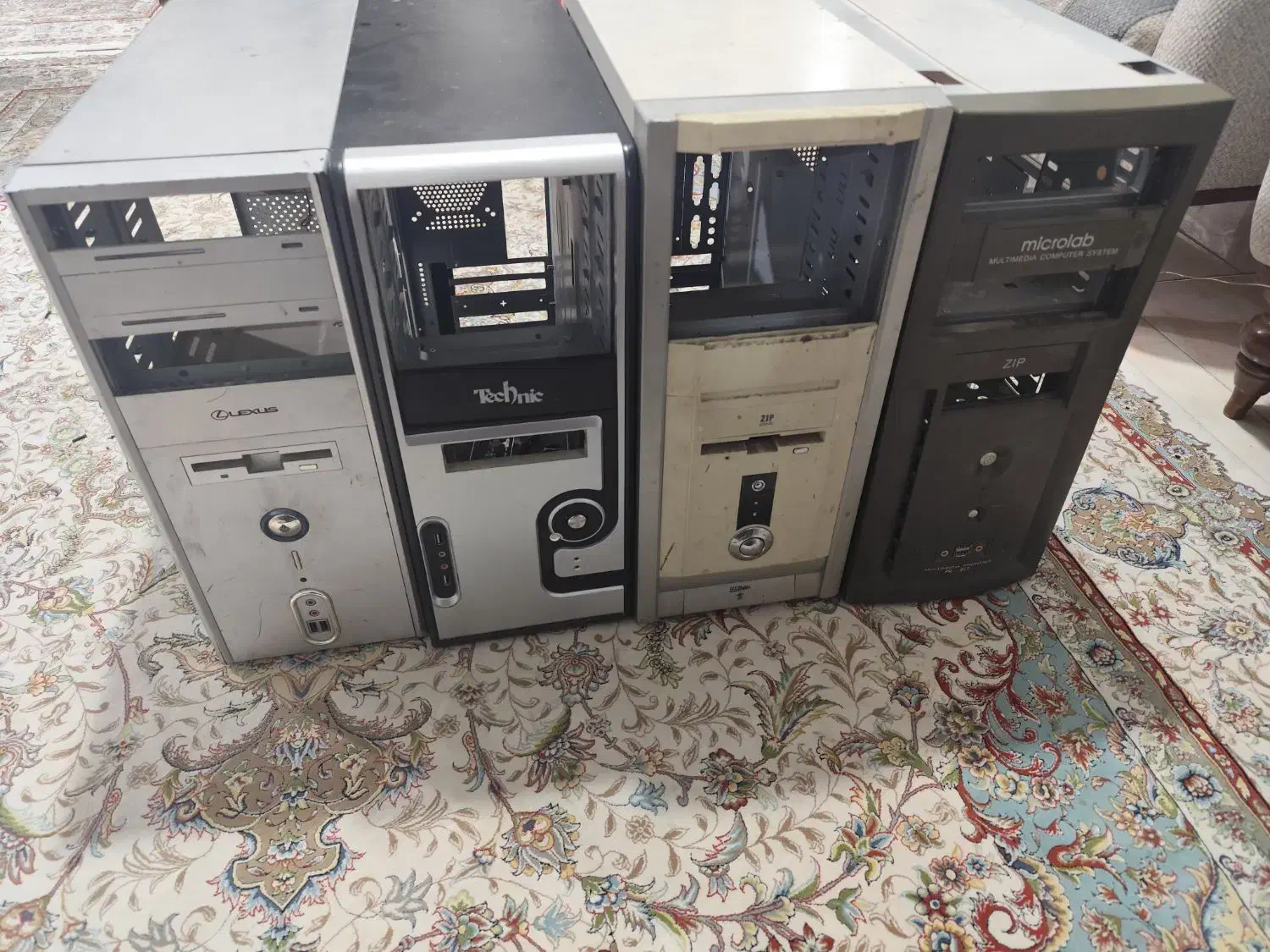 ۴ عدد کیس خالی|قطعات و لوازم جانبی رایانه|تبریز, |دیوار