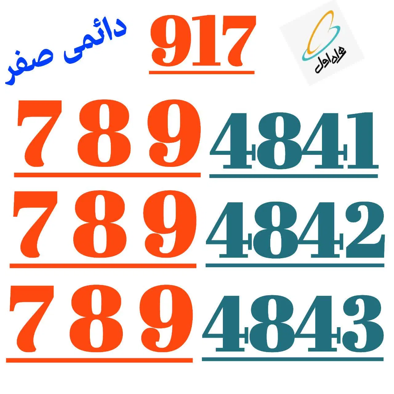 917.7.8.9.7131|سیمکارت|شیراز, معالیآباد|دیوار