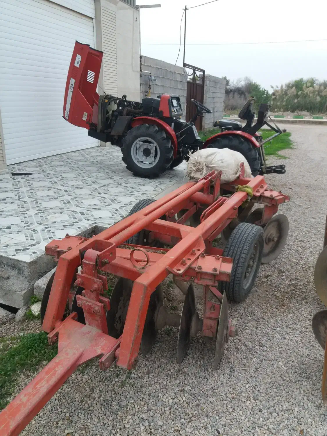 دیکس ۱۲ پر باغی ، روتیواتور ۲۸ پر و مرزبند ( بردل|ماشین‌آلات صنعتی|اهواز, بهارستان|دیوار