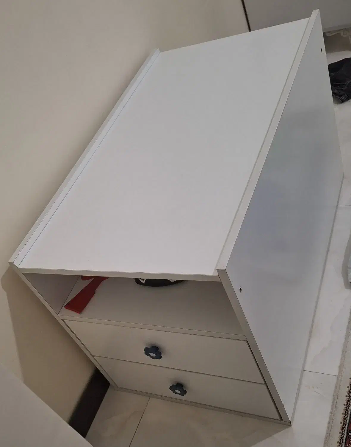 باکس mdf چهار کشو|کتابخانه، شلف، قفسههای دیواری|کرج, شاهینویلا|دیوار