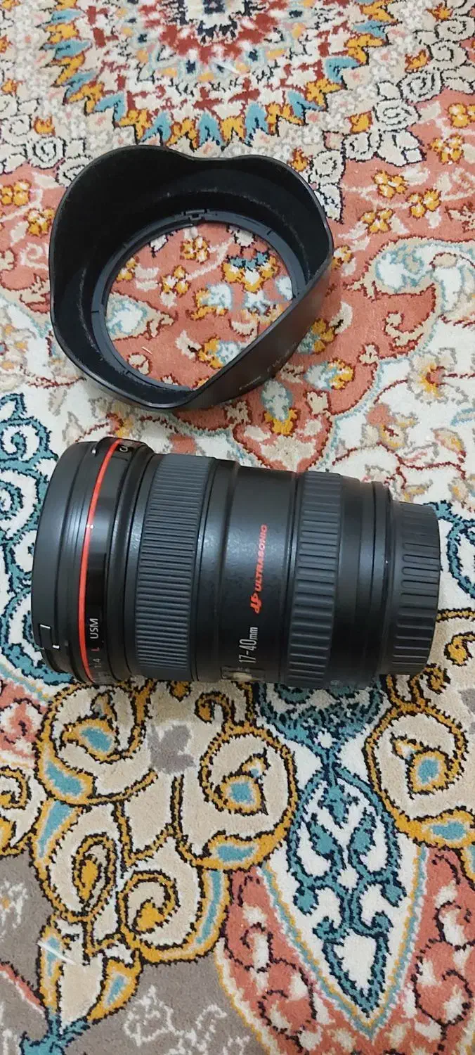 لنز 17-40 کنون canon|دوربین عکاسی و فیلم‌برداری|محمدشهر, شهرک پیام (مهرالبرز)|دیوار