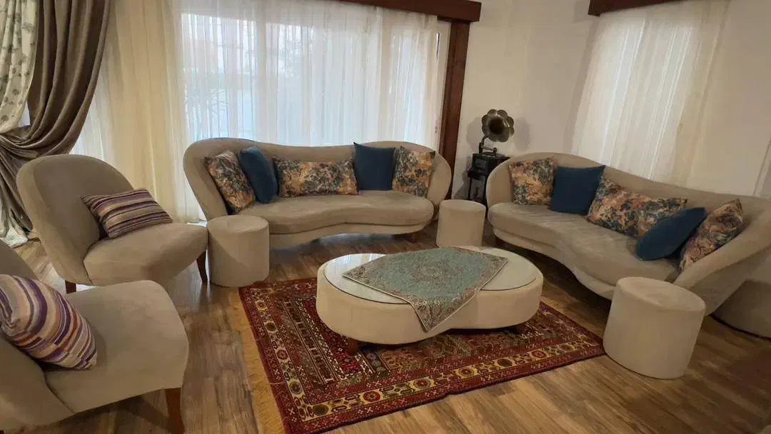 مبل مدرن 8 نفره|مبلمان خانگی و میز عسلی|رویان, |دیوار
