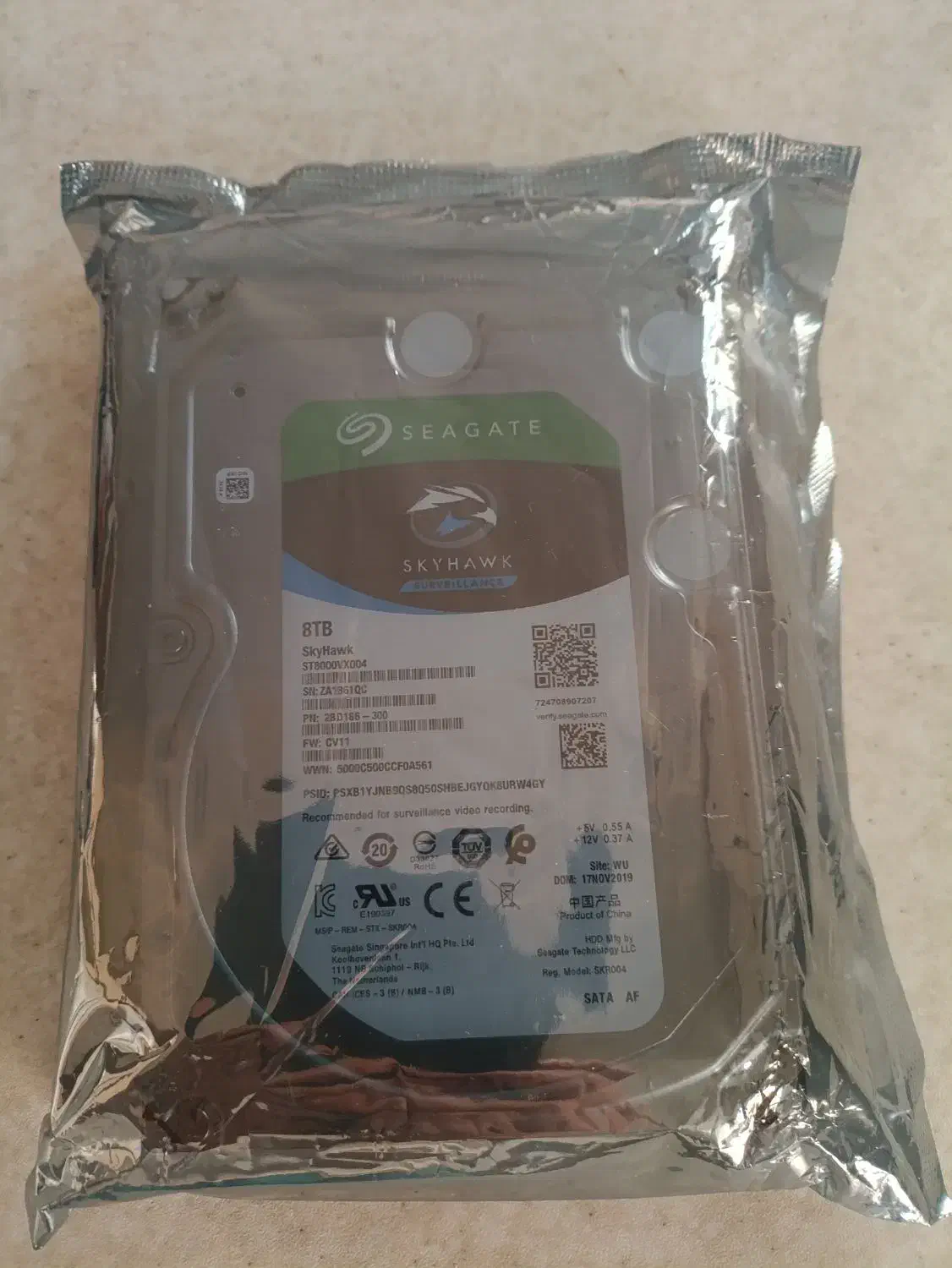 هارد دیسک سیگیت ۸ ترابایت با گارانتی ایران تک|قطعات و لوازم جانبی رایانه|تهران, سنگلج (شاپور)|دیوار