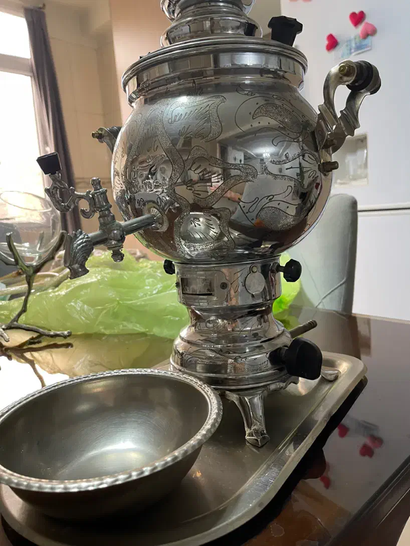 سماور گازی|قوری، کتری، قهوهساز دستی|تهران, مینیسیتی (شهرک نفت)|دیوار