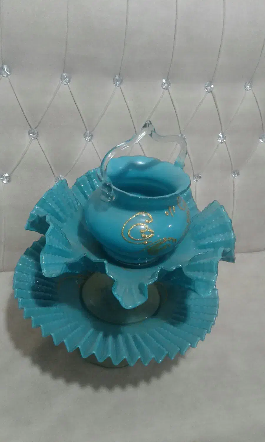 بلور|ظروف سرو و پذیرایی|زاوه, |دیوار