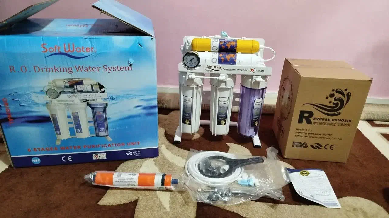 تصفیه آب مکانیکی برند soft water joy water aqua|آب‌سردکن و تصفیه آب|اهواز, شهرک دانشگاه|دیوار