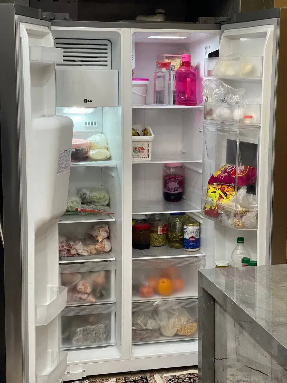 یخچال الجی مدل SXP450 کره|یخچال و فریزر|تهران, امین حضور|دیوار