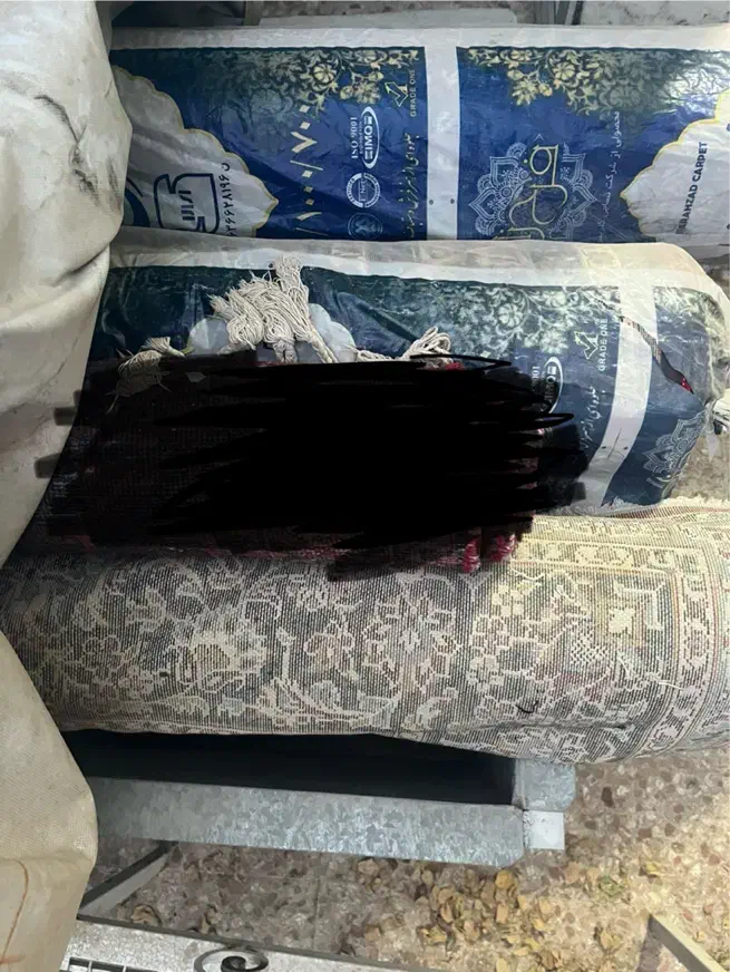 فروش سه عدد قالی کار کرده|فرش|ایذه, |دیوار