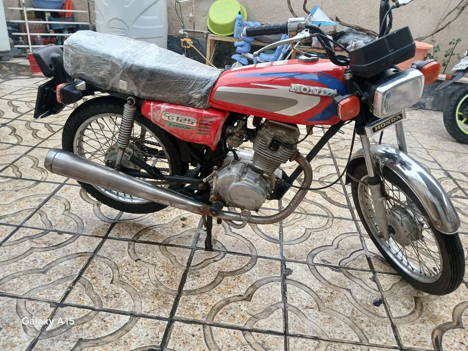 موتور هندا مزایده درحد نو بشرط|موتورسیکلت|ملارد, |دیوار