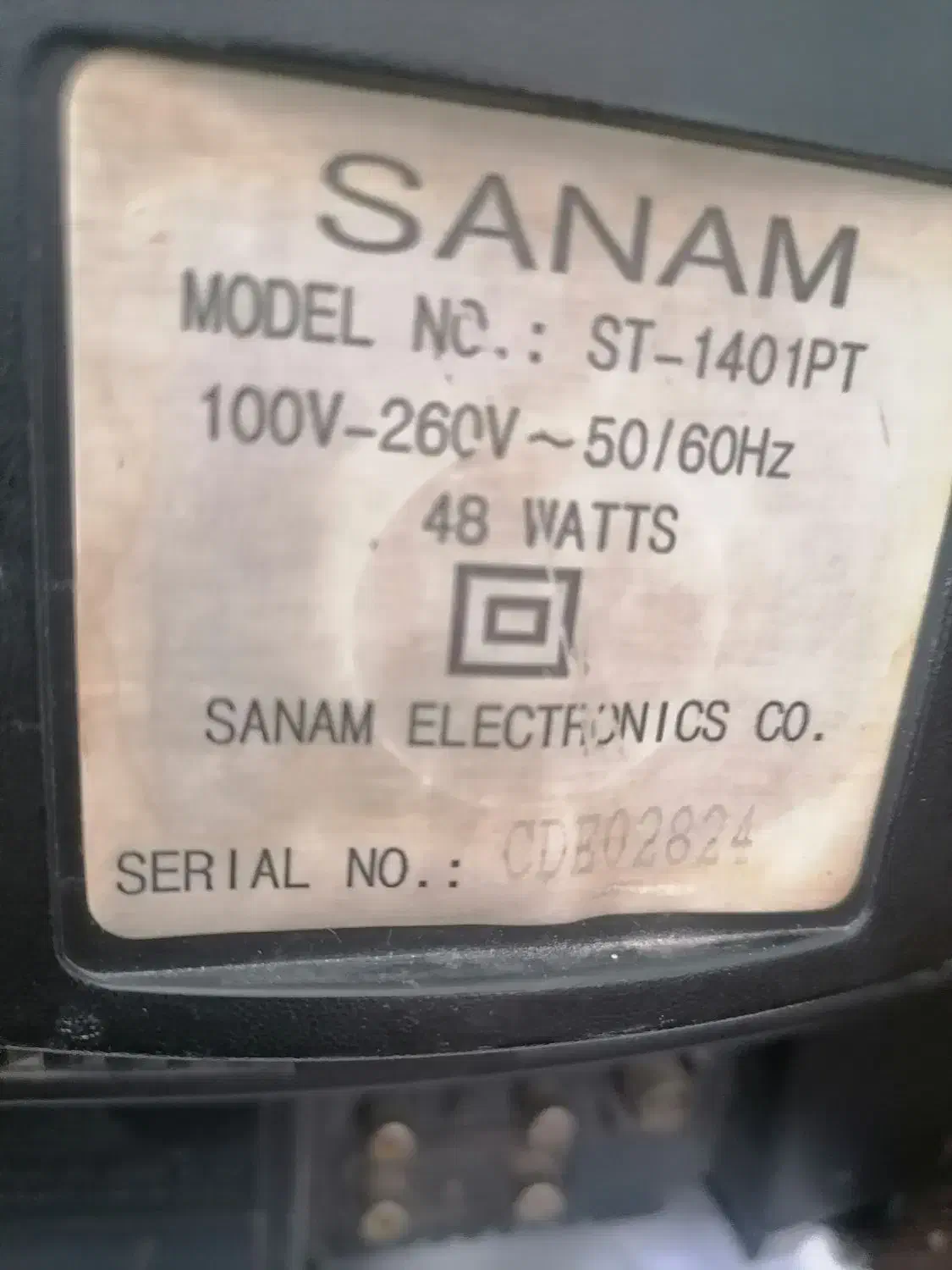 تلویزیون رنگی صنام۱۴ تا ۱۹اینچ|تلویزیون و پروژکتور|کرمان, |دیوار