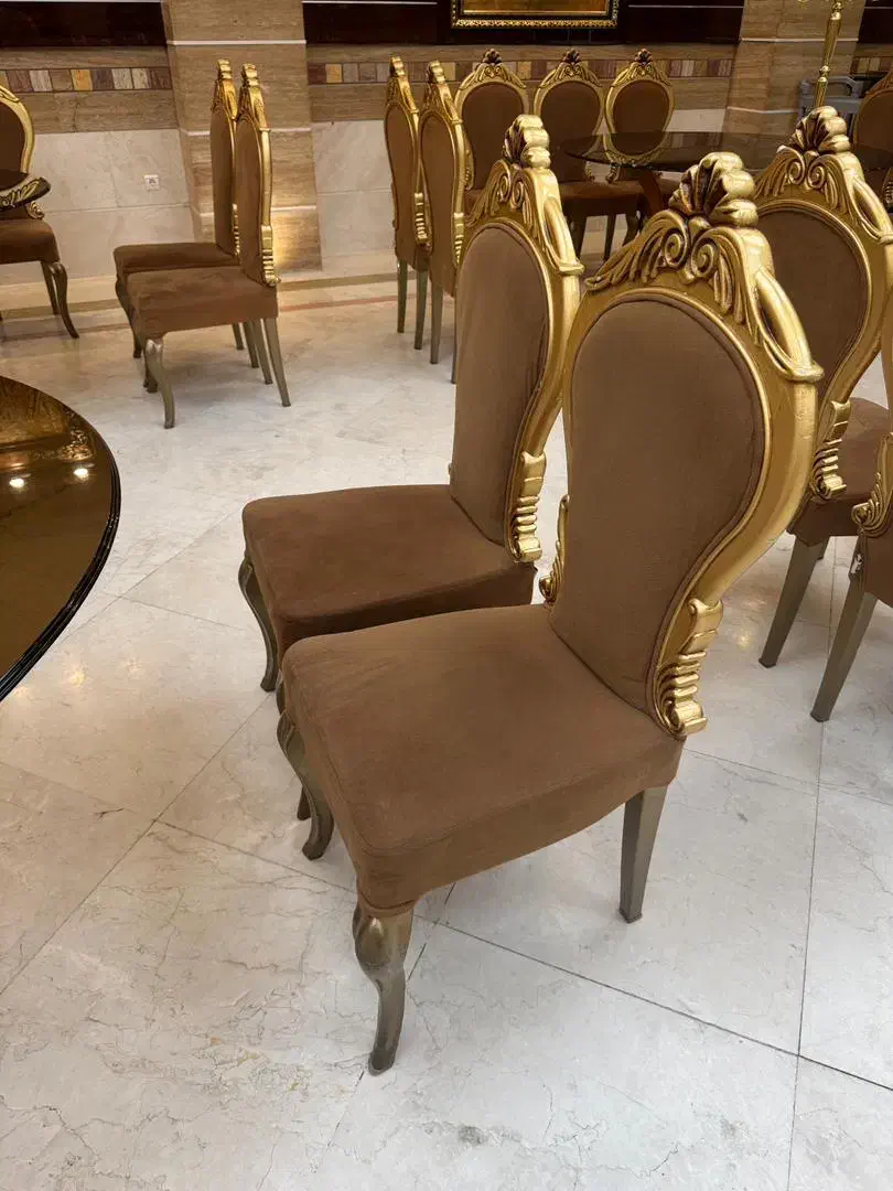 صندلی فلزی تالار و رستوران|میز و صندلی غذاخوری|ماهدشت, |دیوار