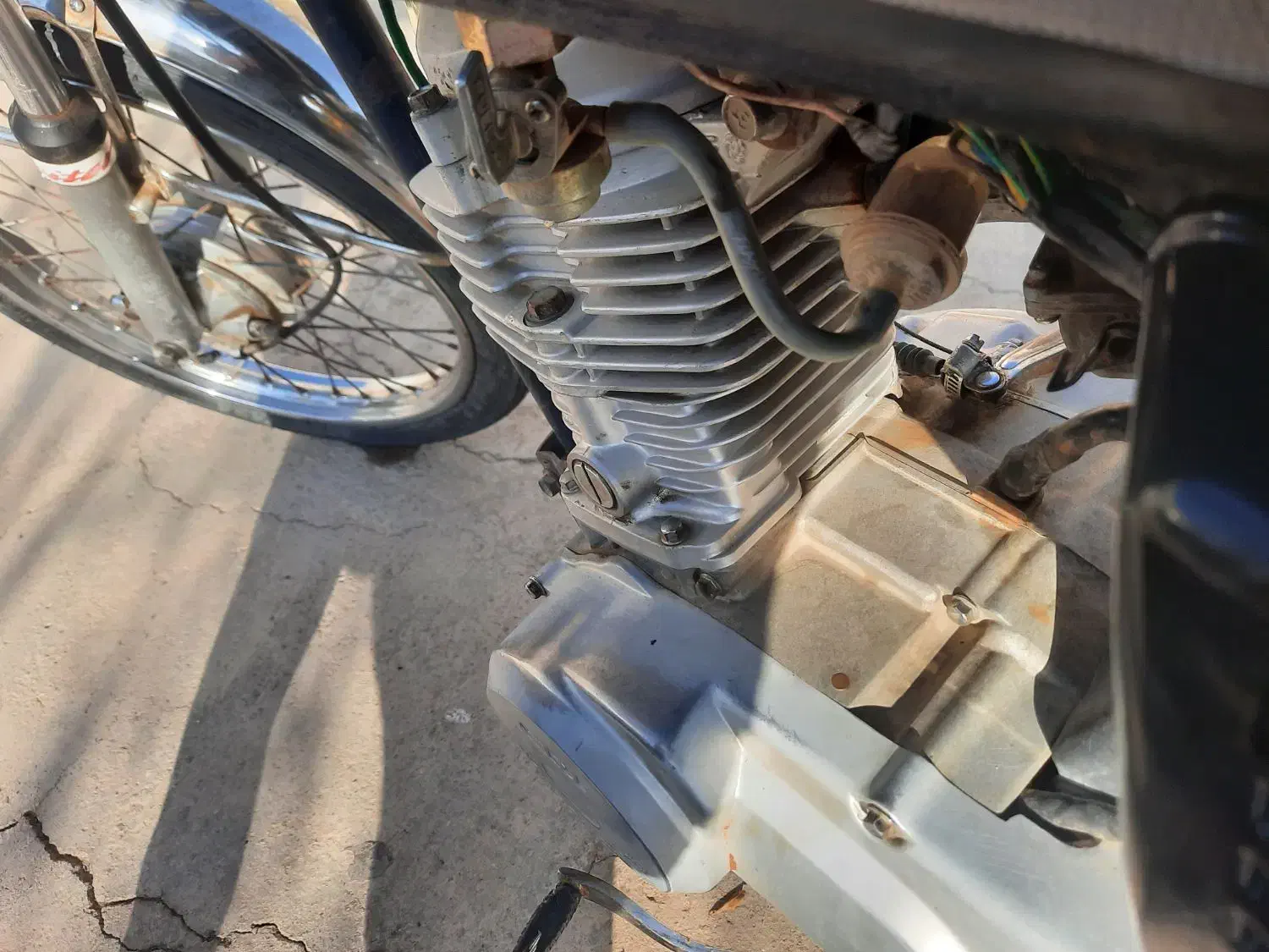 متور ۱۲۵ مزایده|موتورسیکلت|تاکستان, |دیوار