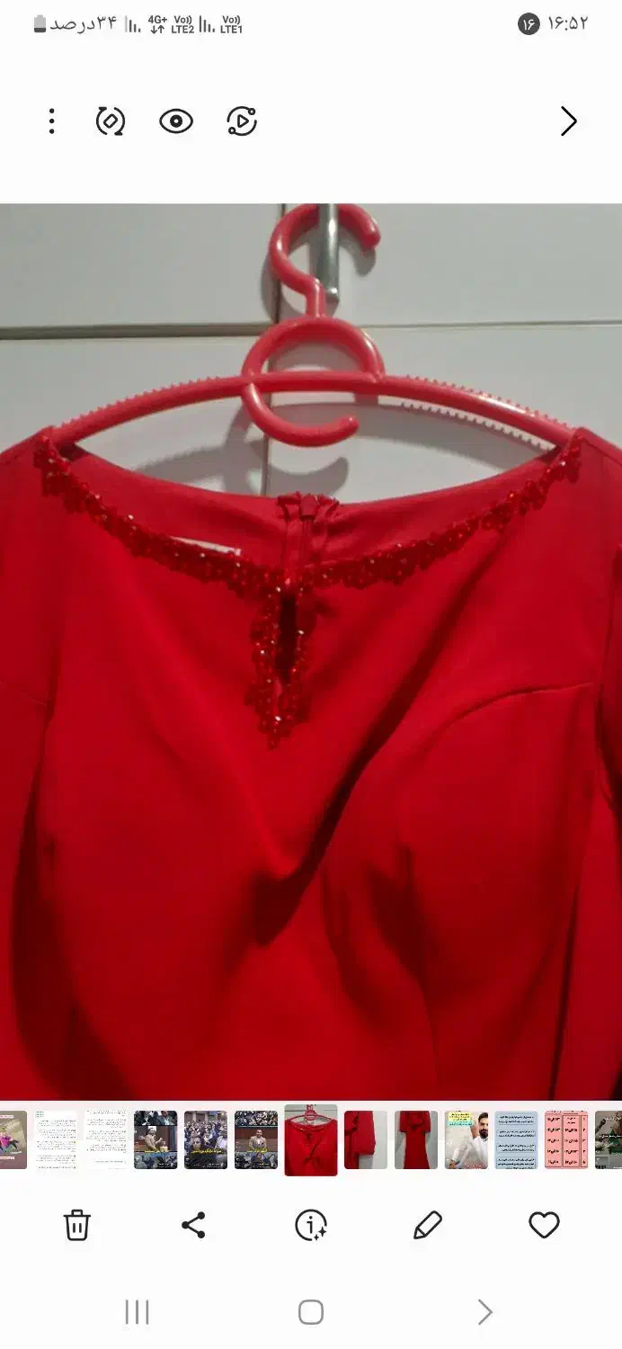 لباس مجلسی نو نو ی بار در حد چند ساعت پوشیده شده|لباس|دهلران, |دیوار