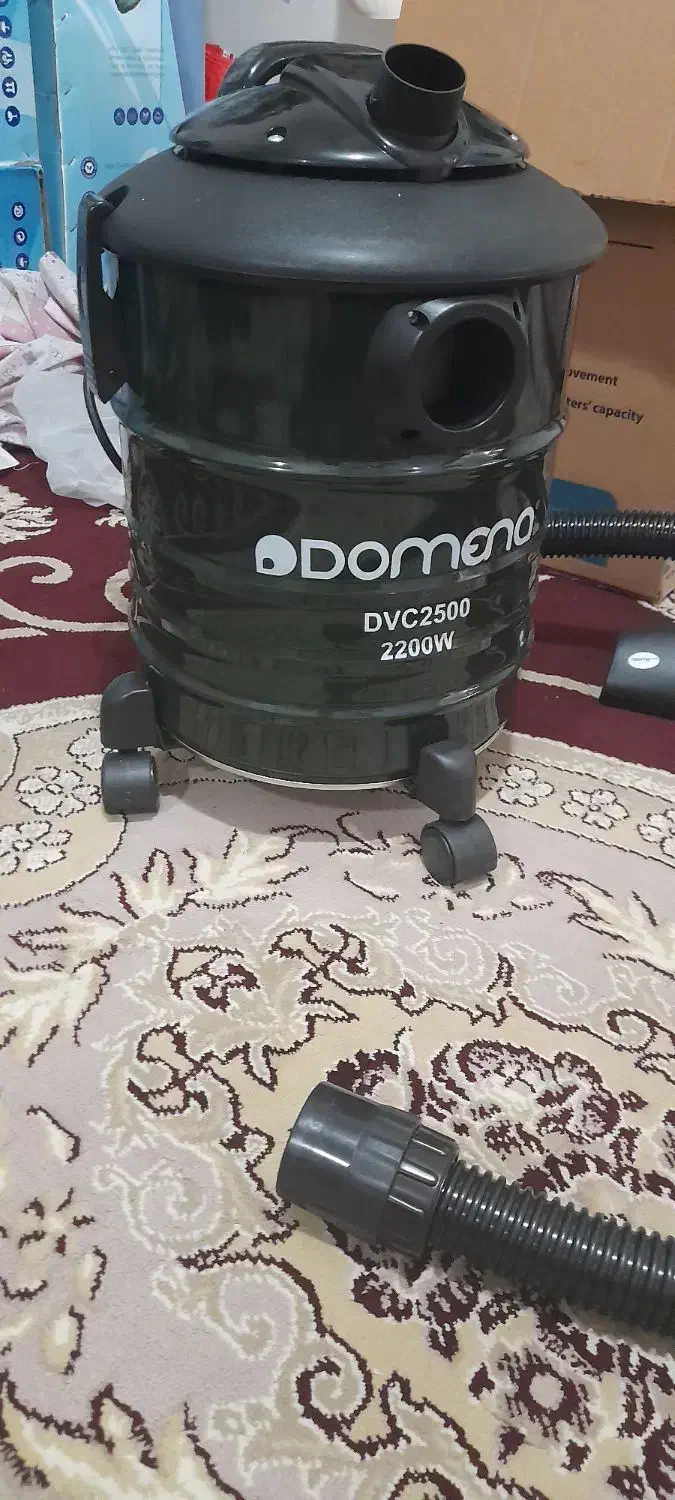 جاروبرقی سطلی مخزن فلزی ۲۲۰۰ وات دومنا اصل|جاروبرقی، جارو شارژی، بخارشو|زابل, |دیوار