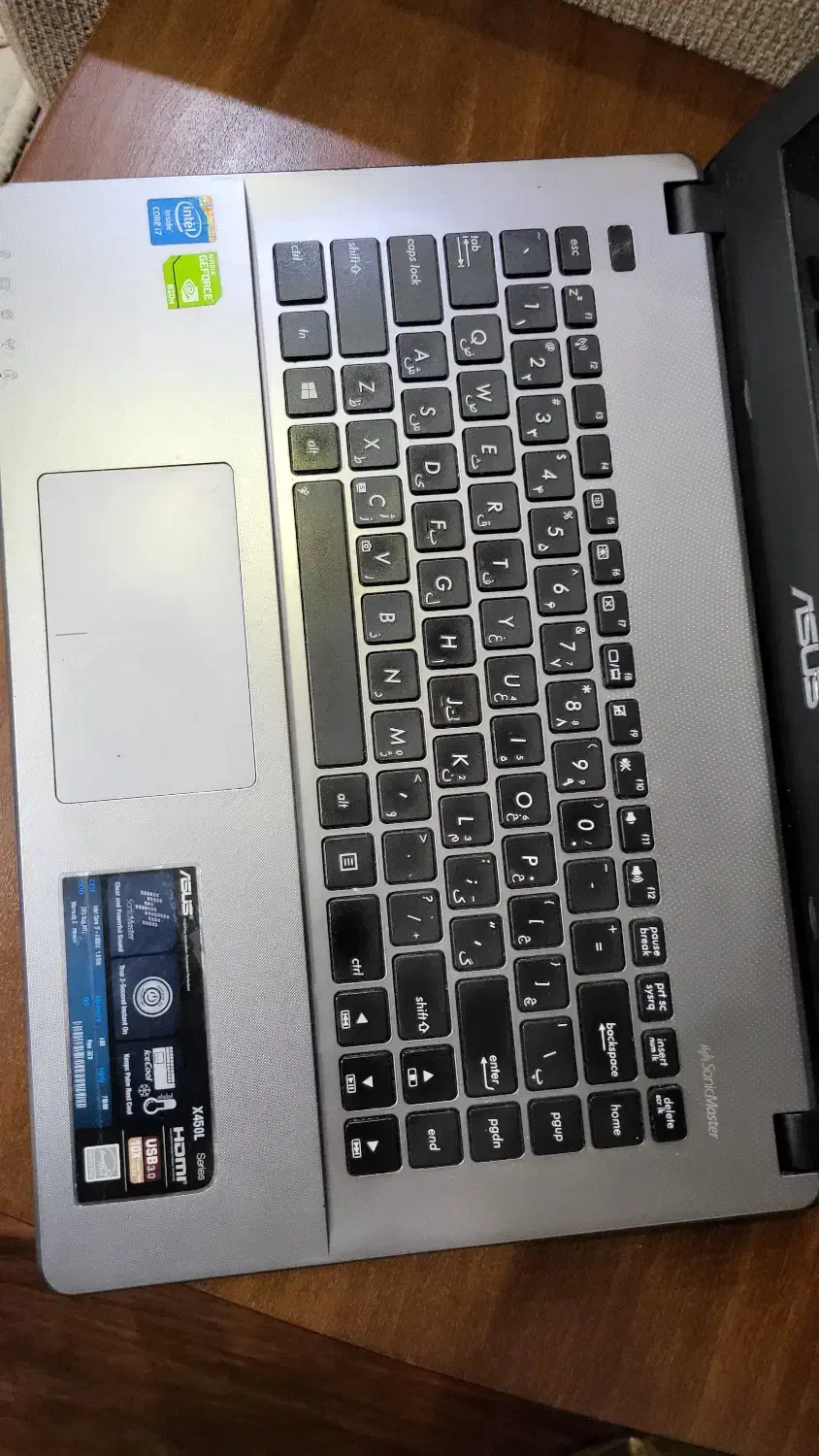 لپتاپ ایسوس ASUS|رایانه همراه|اسلام‌شهر, شهرک واوان|دیوار