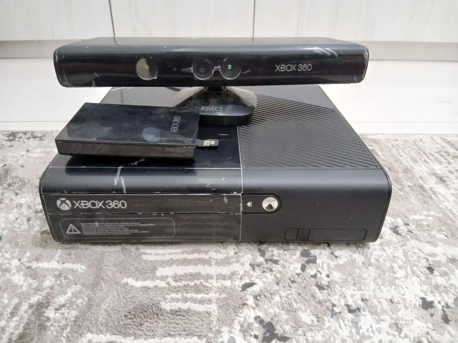 ایکس باکس ۳۶۰ سوپر اسلیم جیتگ کینکت xbox 360|کنسول، بازی ویدئویی و آنلاین|تهران, افسریه شمالی|دیوار
