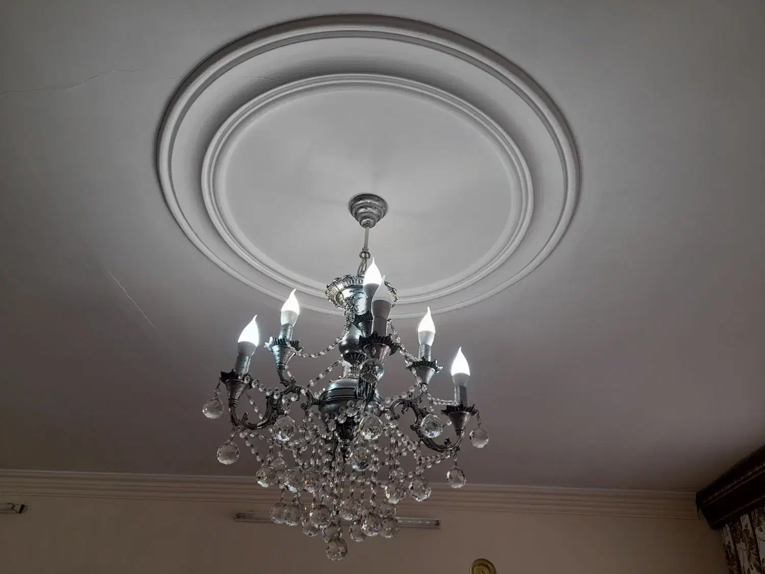 لوستر برنجی|لوستر و چراغ آویز|محمدشهر, محمدشهر|دیوار