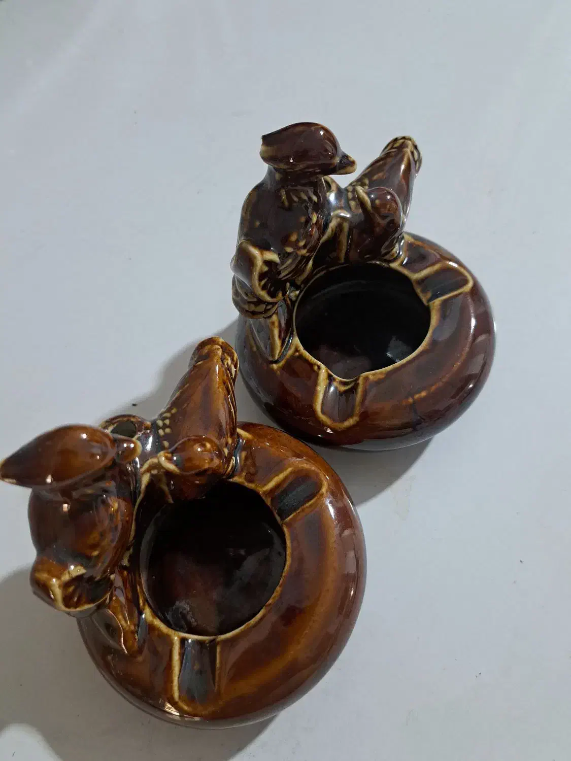 زیر سیگاری قدیمی|کلکسیون اشیاء عتیقه|شیراز, ابیوردی|دیوار