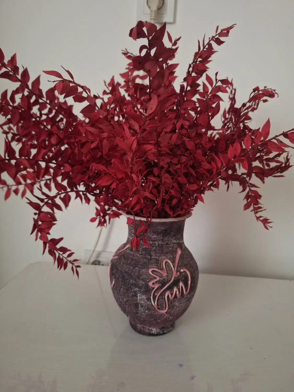 گل خشک وزیبا|گل مصنوعی|گرگان, |دیوار