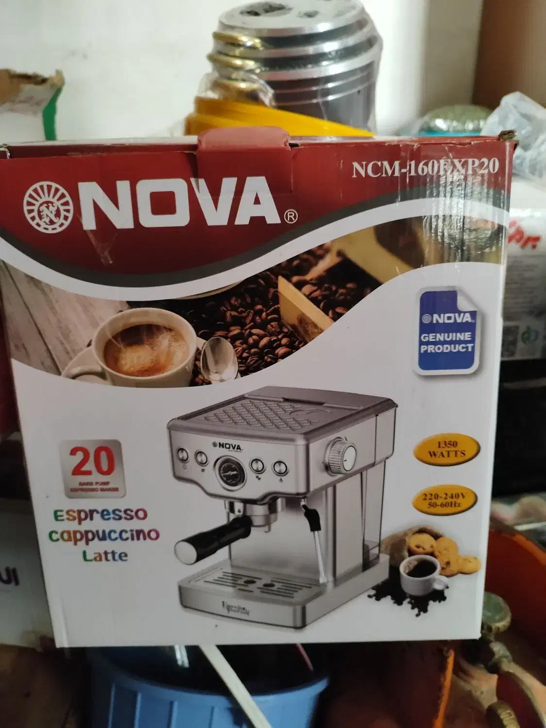 اسپرسوسازnova اصلی|سماور، چایساز، قهوهساز|آباده, |دیوار