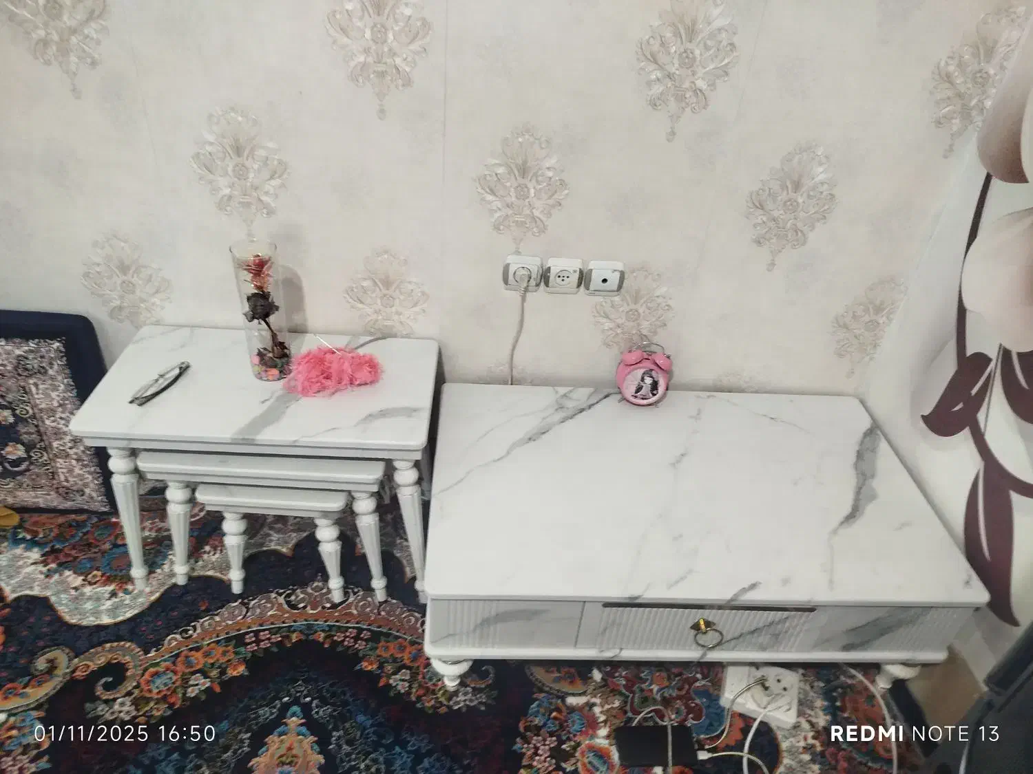 میز عسلی و میز تلوزیون|میز تلویزیون|پاکدشت, پاکدشت (مامازند)|دیوار