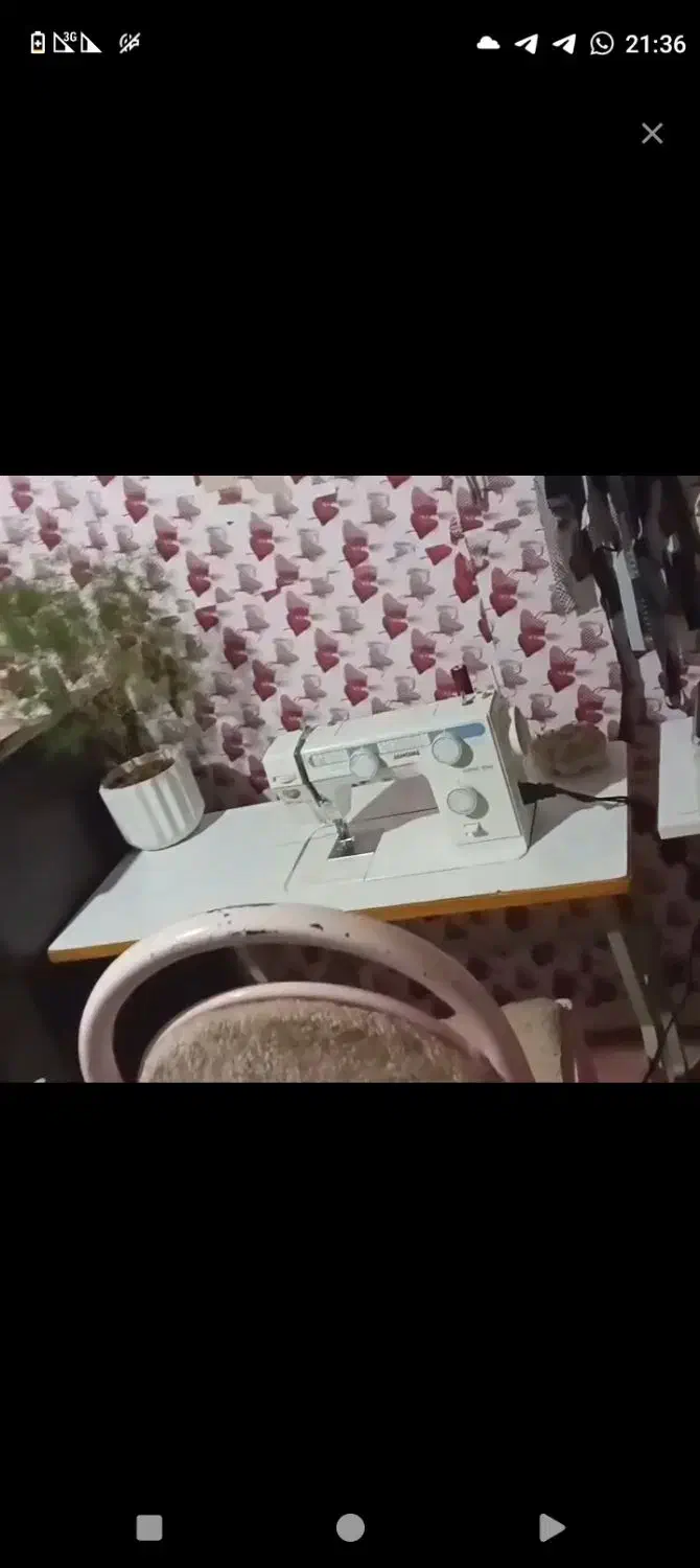 چرخ خیاطی ژانومه ۳۹۹|چرخ خیاطی و ریسندگی|تالش, هشتپر|دیوار