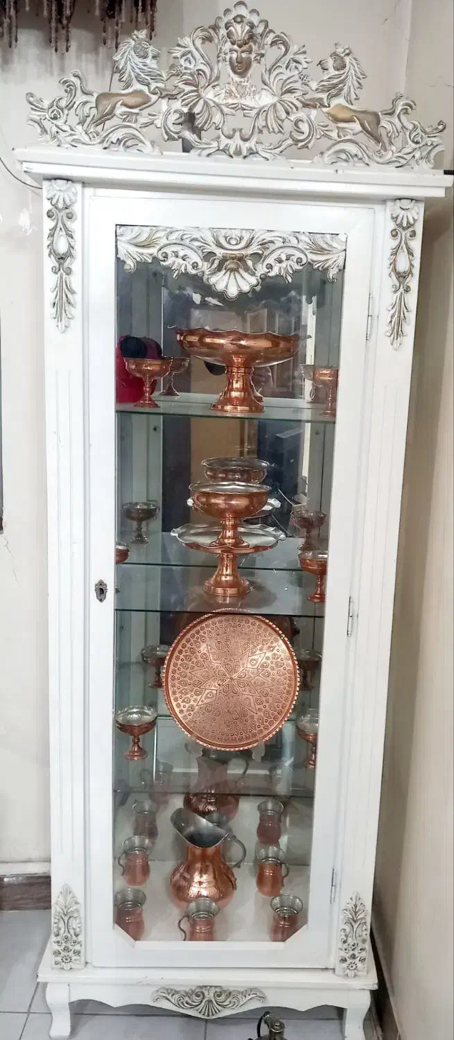 بوفه نو و تمیز به همراه میز تلویزیون اشانتیون|بوفه، ویترین، کنسول|پاکدشت, پاکدشت (مامازند)|دیوار