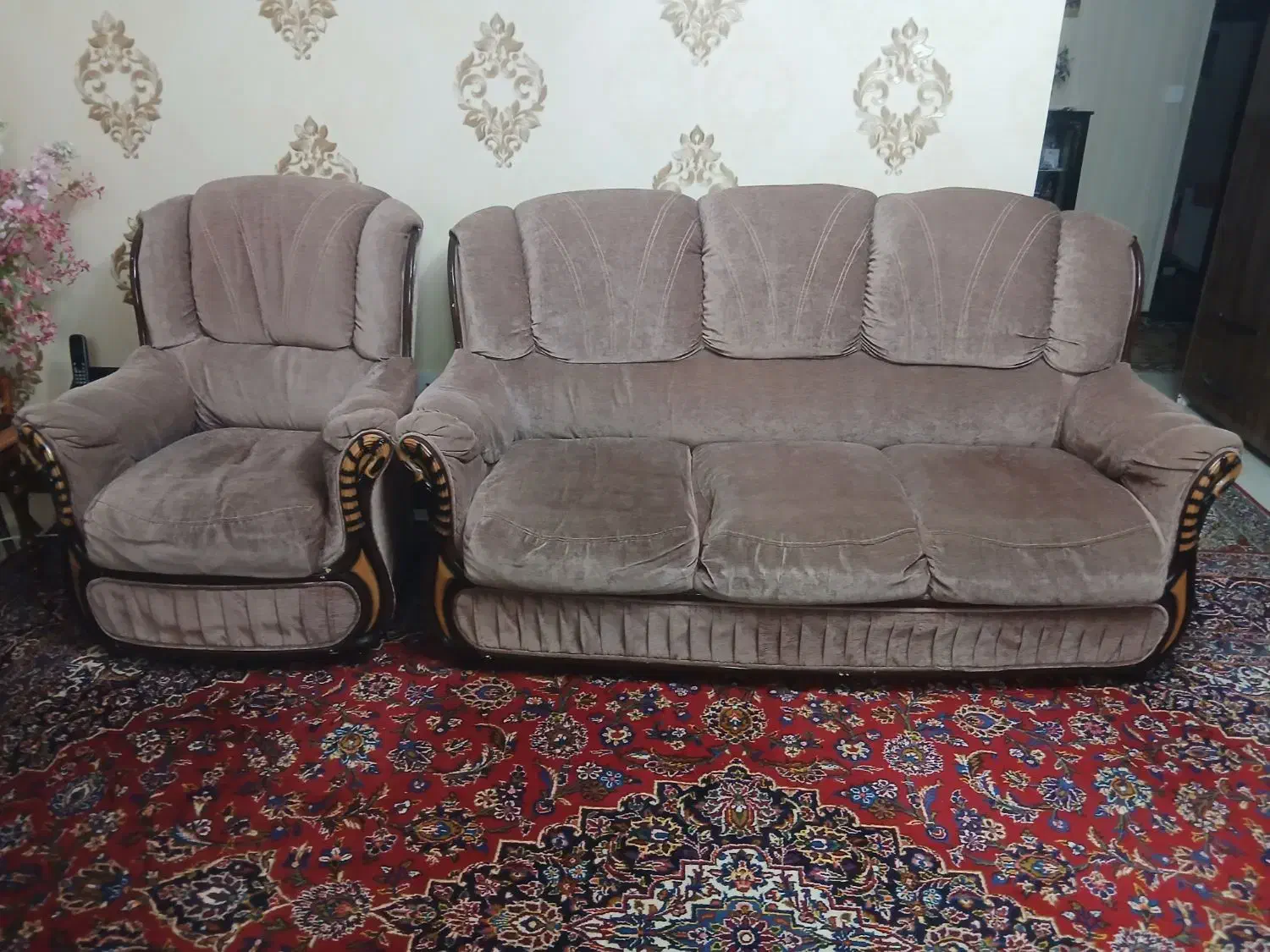 مبل ۷ نفره|مبلمان خانگی و میز عسلی|قزوین, |دیوار