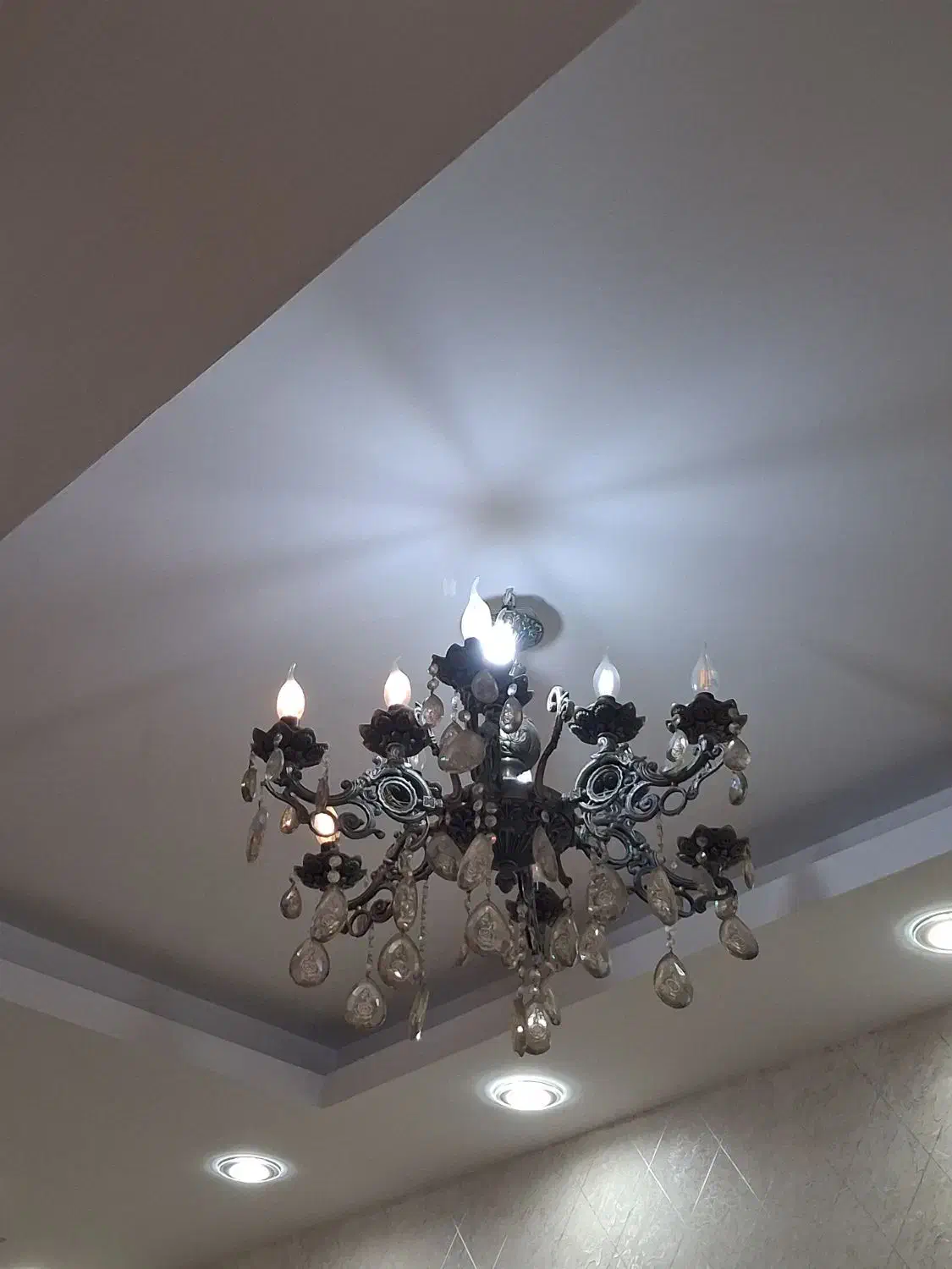 دو عدد لوستر|لوستر و چراغ آویز|کرج, شاهین‌ویلا|دیوار