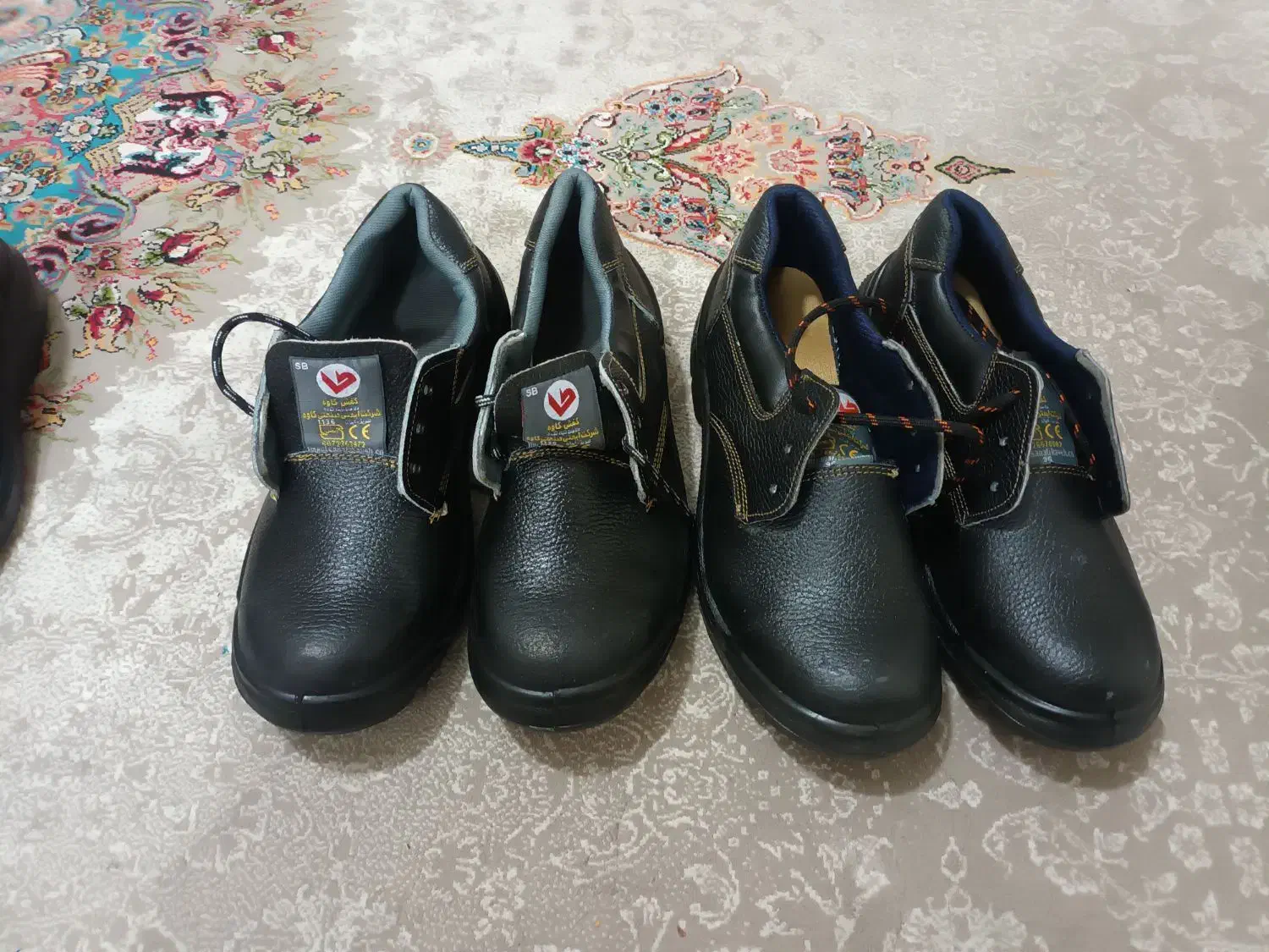 کفش ایمنی هر جفتی ۷۰۰هزار تومن مقطوع|کیف، کفش، کمربند|قرچک, پارس سرام|دیوار