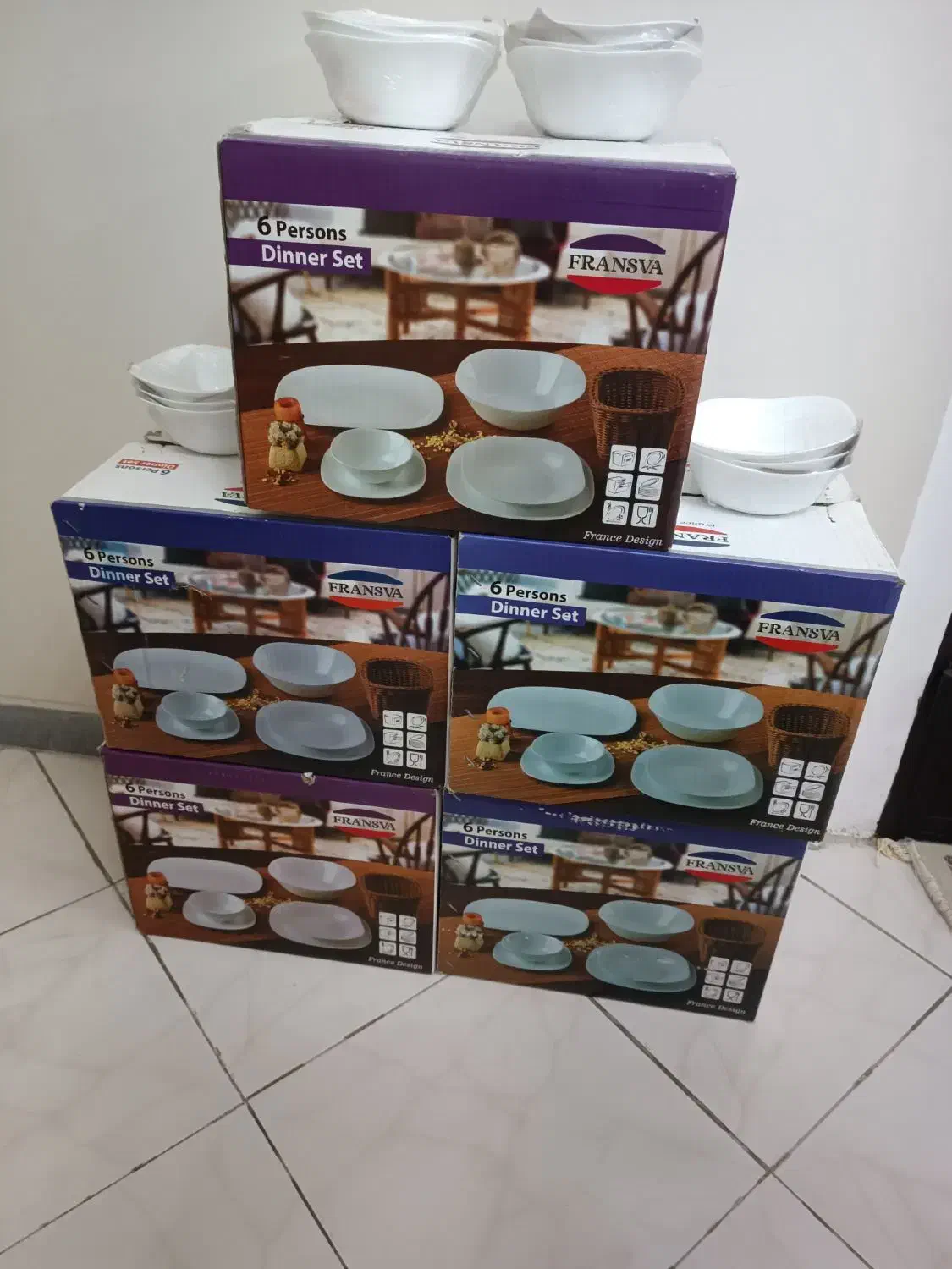 آکوپال مربع کلاسیک مقصود طرح هایدی بنفش|ظروف سرو و پذیرایی|کرج, شهرک فرهنگیان|دیوار