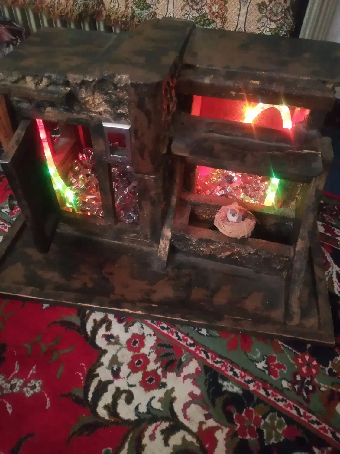 چراغ خواب دستساز(طرح کلبه)|چراغ خواب و آباژور|اندیشه, شهرک کوثر|دیوار