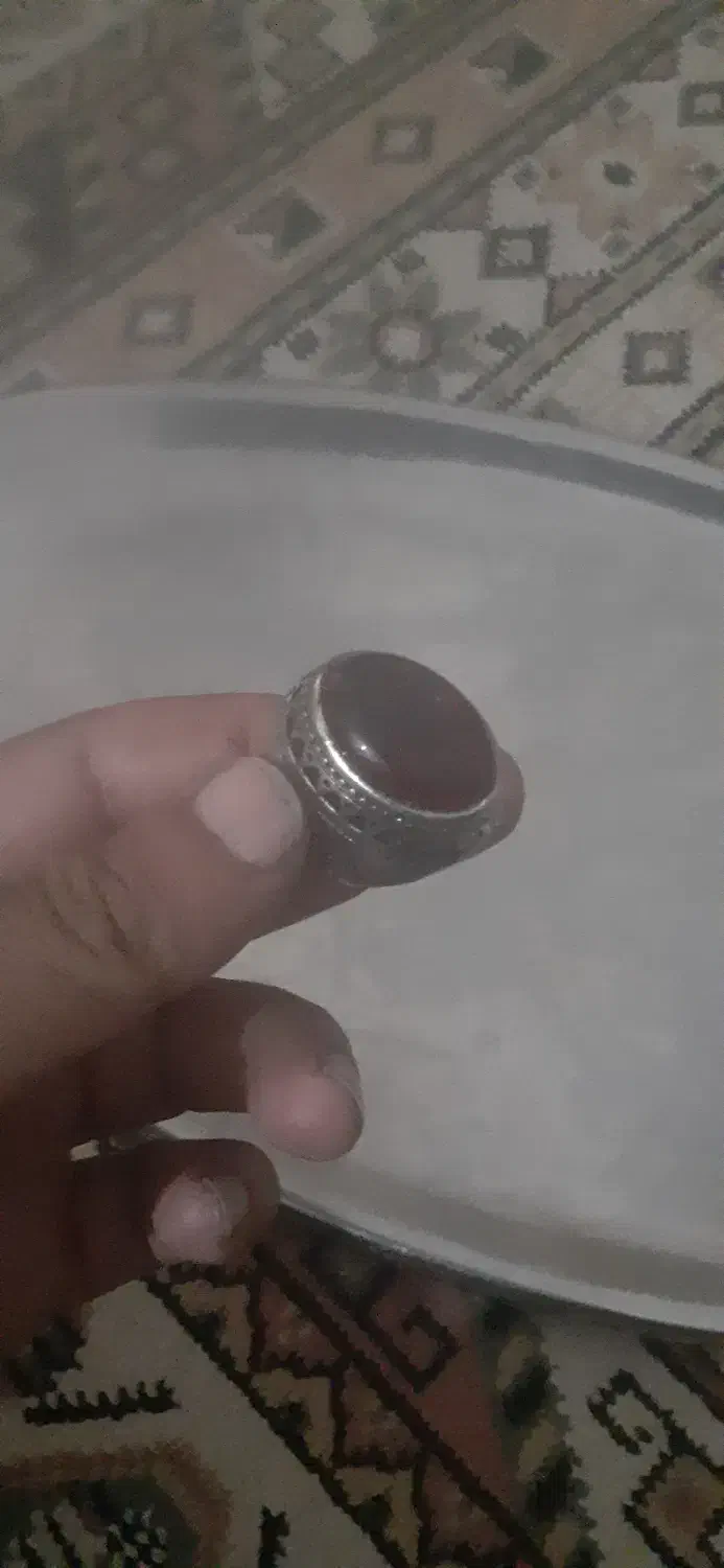 انگشتر نقره اصل|جواهرات|کارون, |دیوار