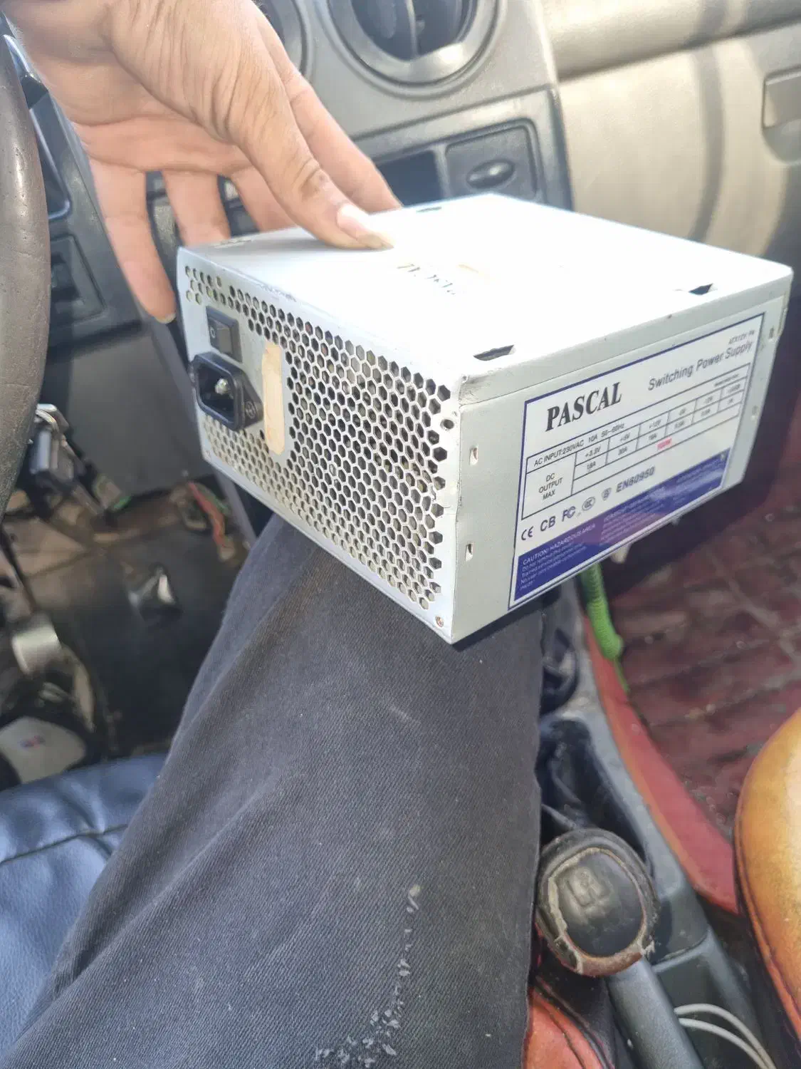 پاور کامپیوتر pascal 500w|قطعات و لوازم جانبی رایانه|آمل, |دیوار