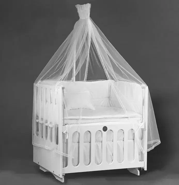 گهواره کنار تخت مادر پری گاردین|تخت و صندلی بچه|قزوین, |دیوار