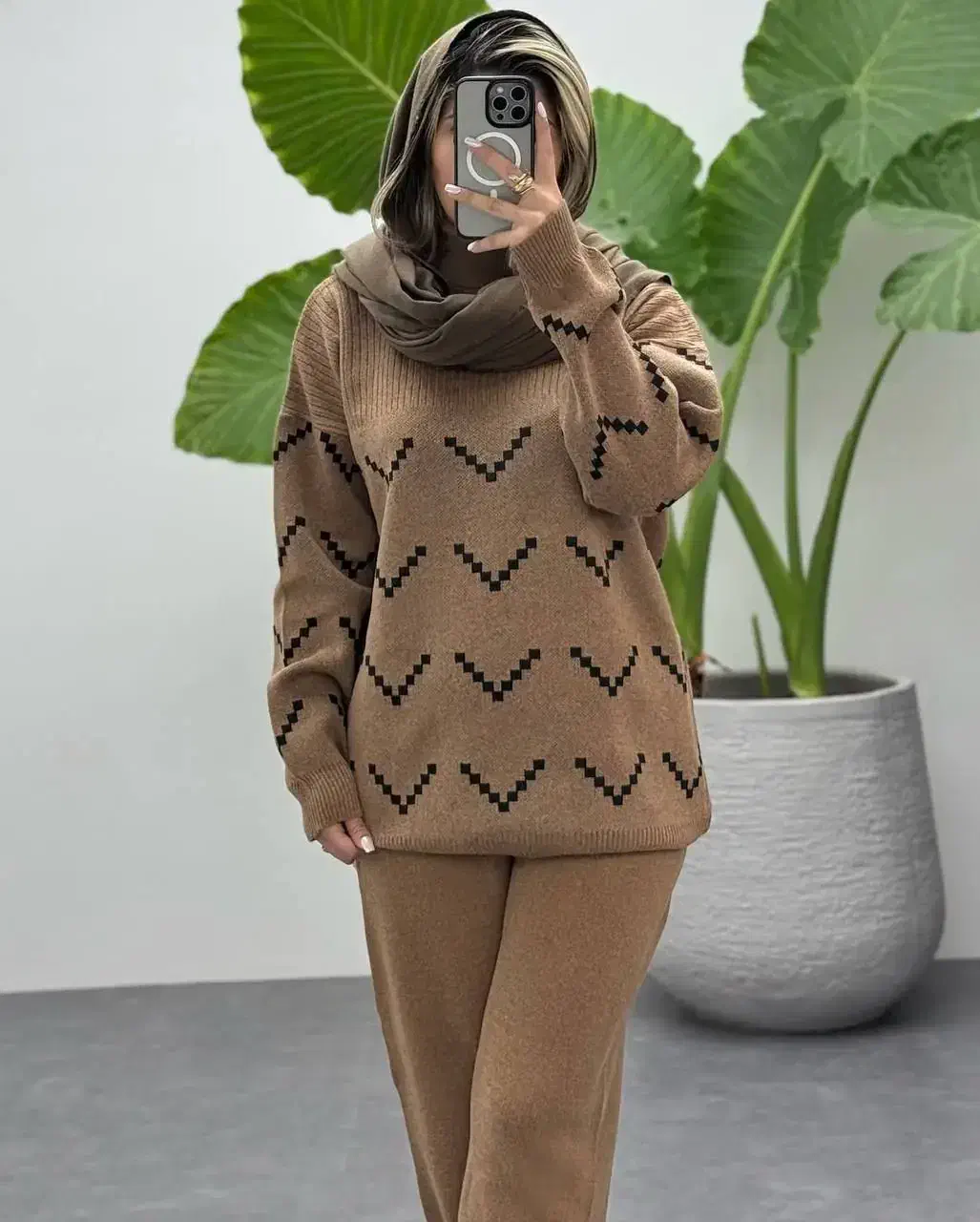 بلوز شلوار بافت|لباس|زرندیه, |دیوار