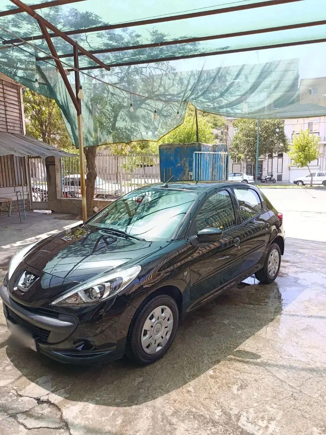 207 مدل402 مشکی|خودرو سواری و وانت|سنقر, |دیوار