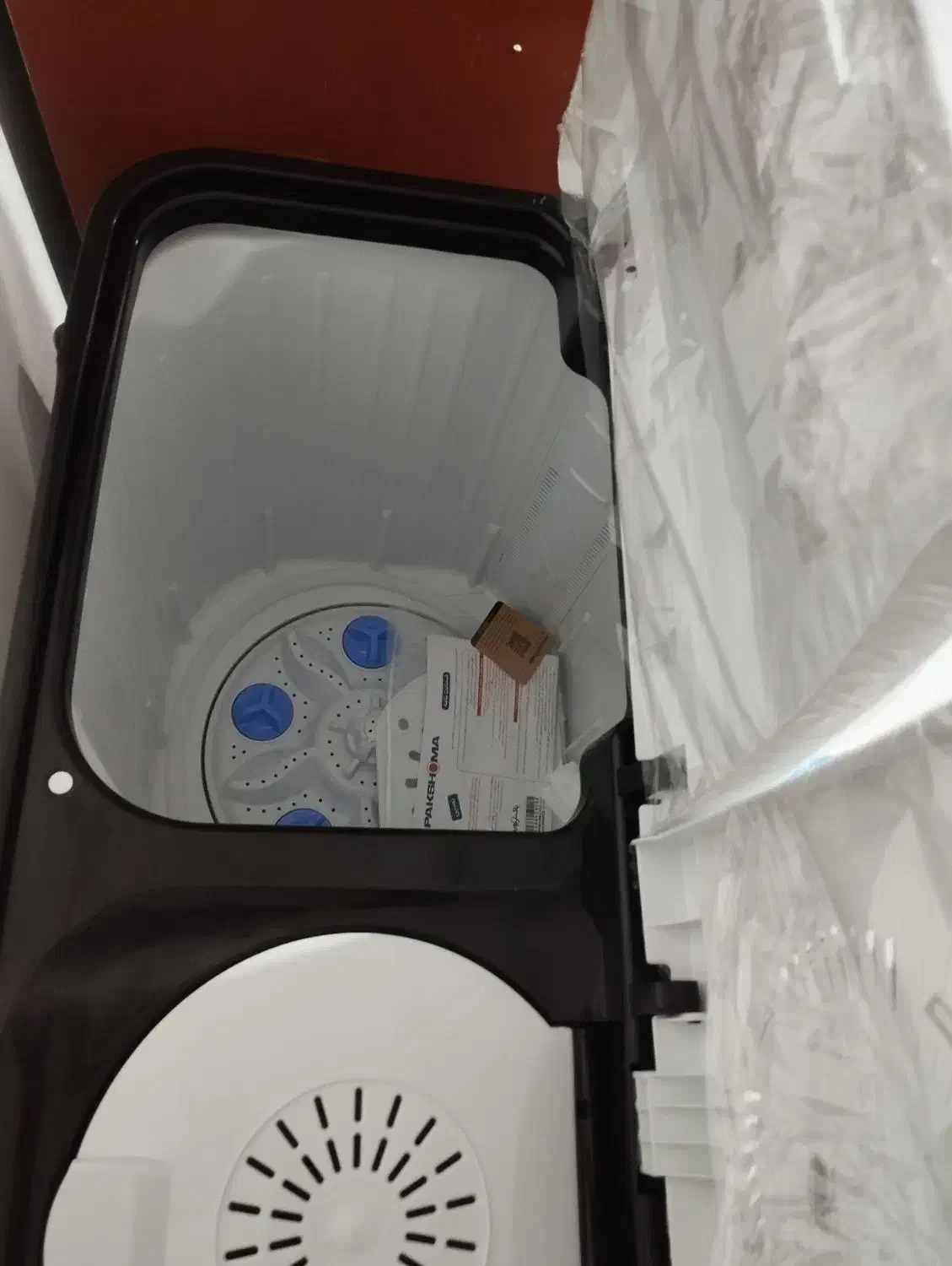 فروش ماشین لباسشویی دوقلو پاکشوما ظرفیت شستشو 9.6|ماشین لباسشویی و خشککن لباس|سوق, |دیوار