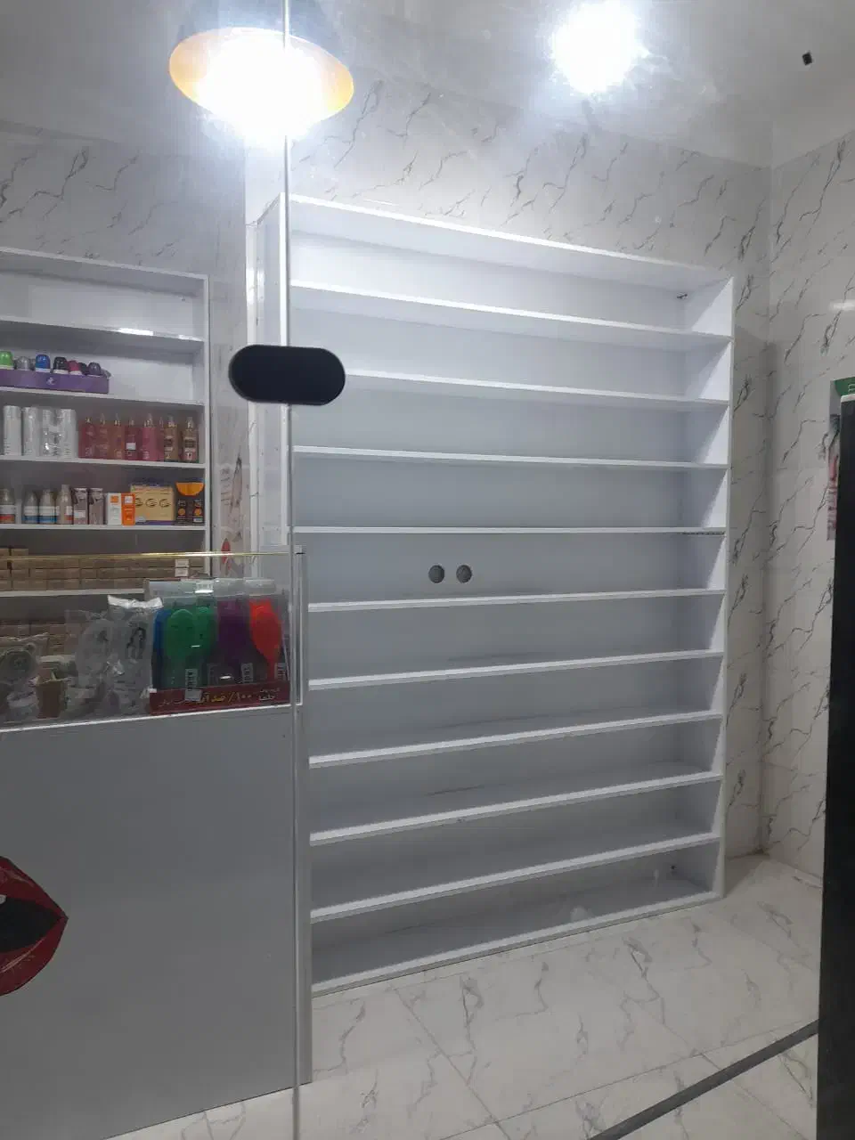 قفسه و ویترین|کتابخانه، شلف، قفسه‌های دیواری|اراک, |دیوار