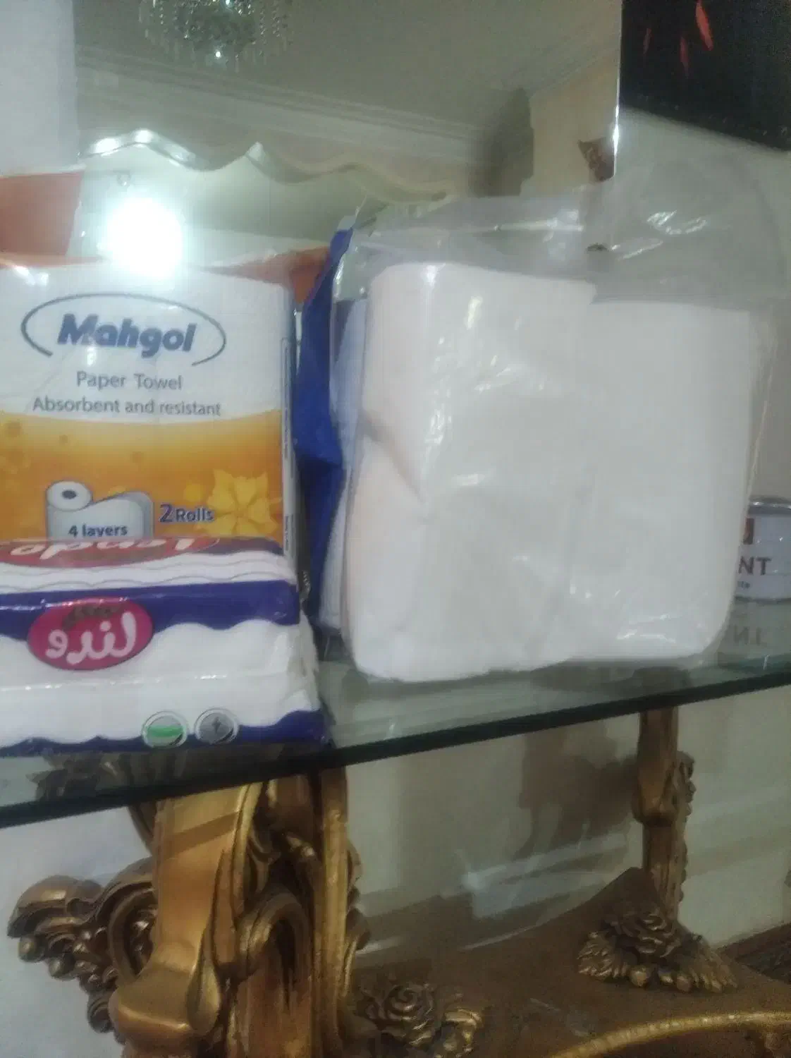 تعدادی دستمال کاغذی و دستشویی|مواد شوینده و دستمال کاغذی|تهران, تهرانپارس شرقی|دیوار