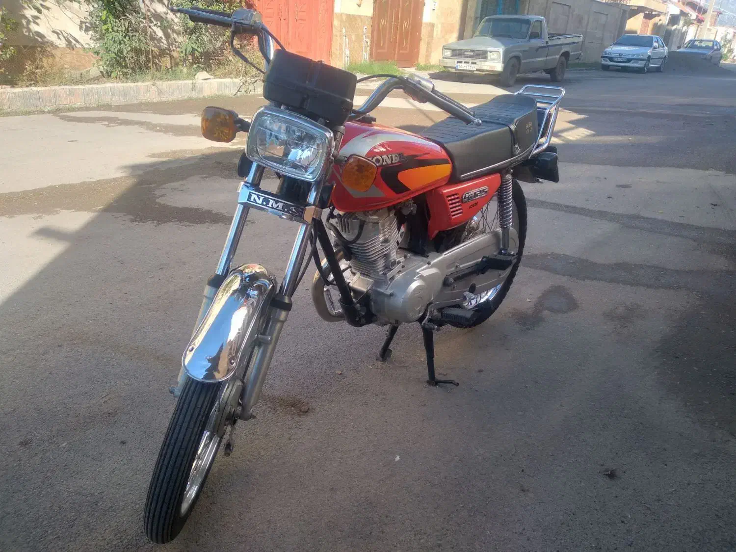 موتور 125 مزایده مدل 93|موتورسیکلت|فاضل آباد, |دیوار