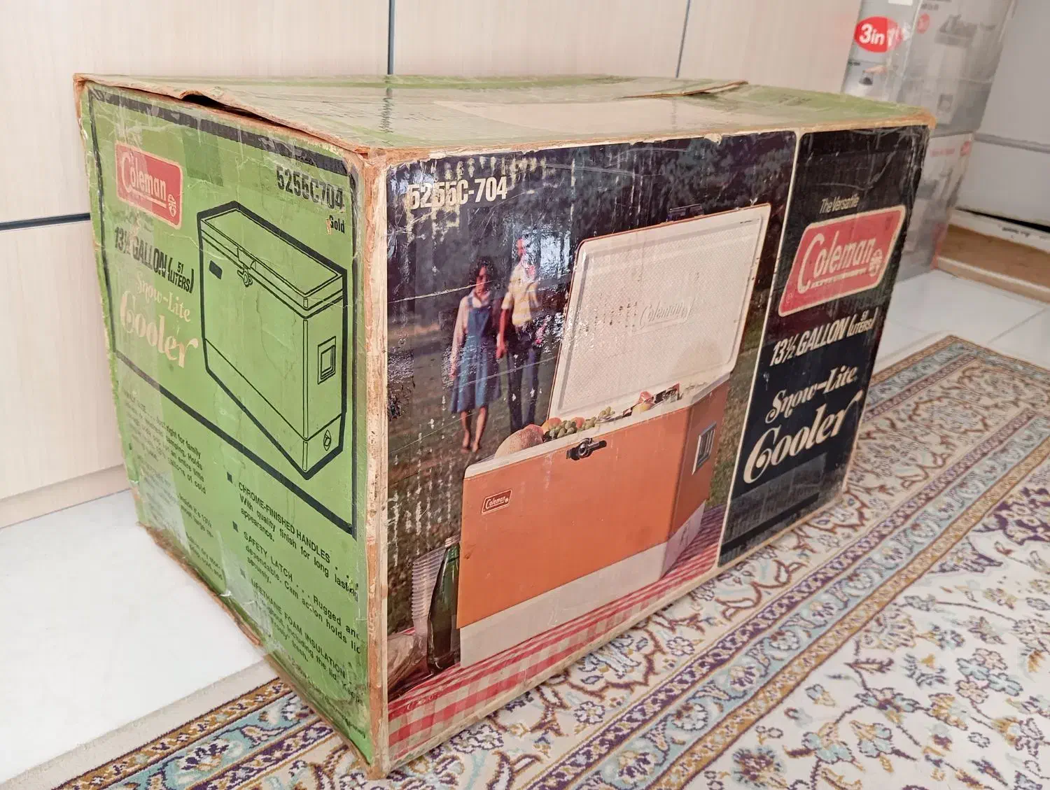 کلمن 52لیتر آمریکایی برند (coleman) آکبند|ظروف نگهدارنده، پلاستیکی، یک‌بارمصرف|تهران, سازمان برنامه شمالی|دیوار