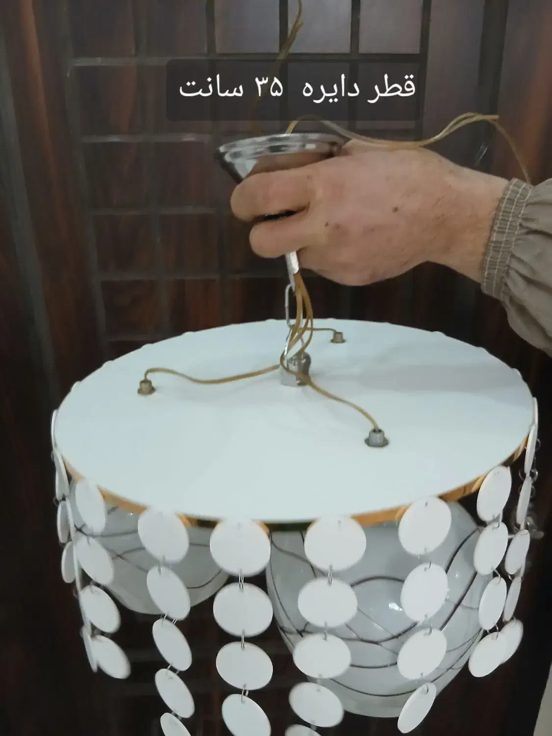 لوستر سه حباب|لوستر و چراغ آویز|تهران, تهرانپارس شرقی|دیوار