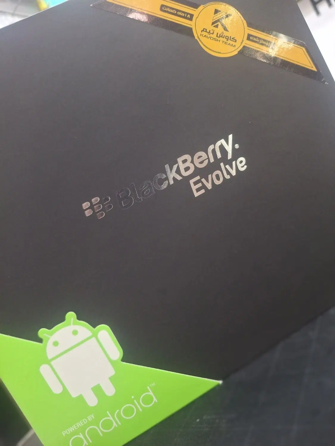 blackberyy evolve 64g ram 6|موبایل|تهران, گیشا|دیوار